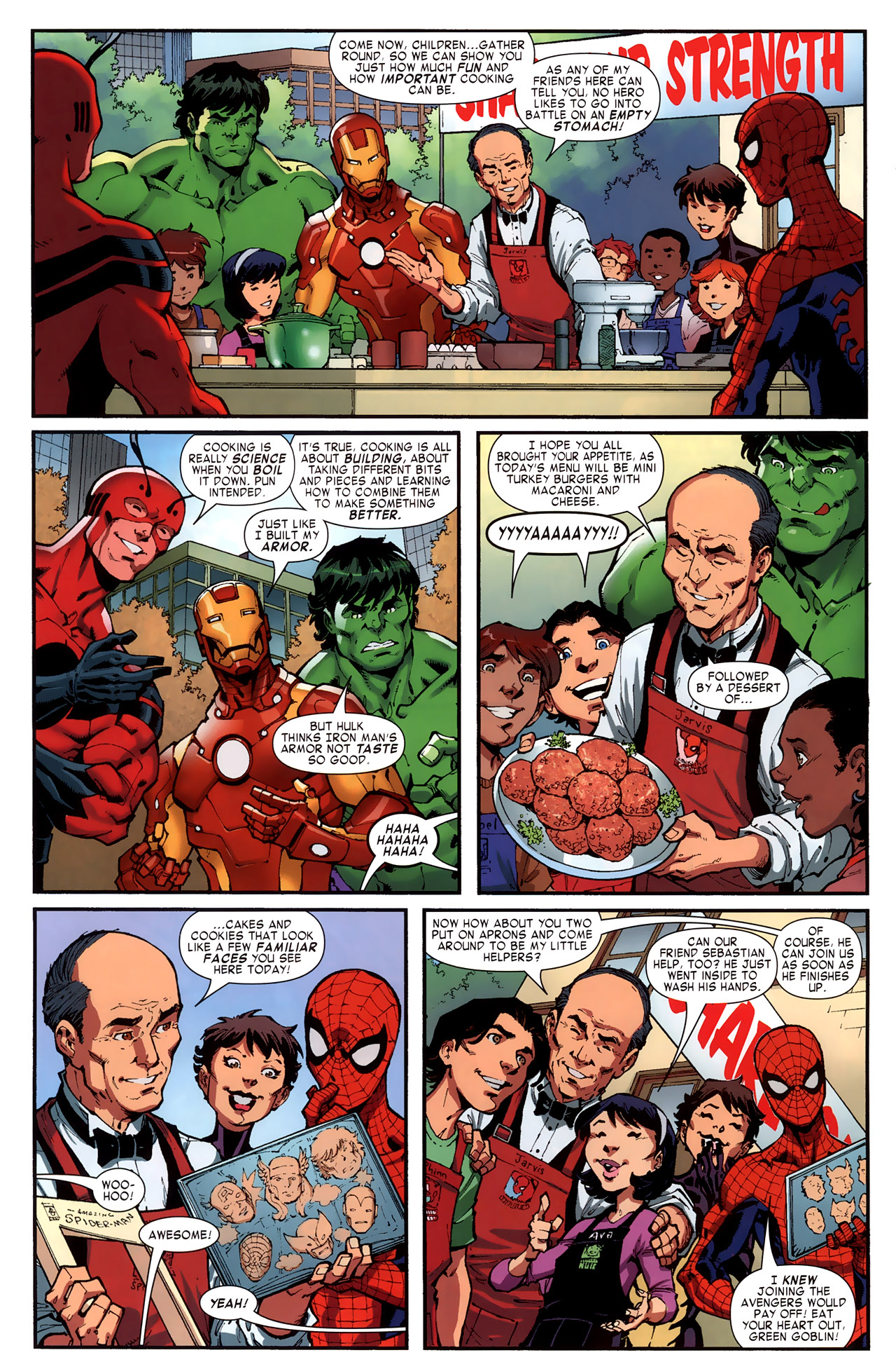 Read online Williams-Sonoma Spider-Man & The Avengers comic -  Issue # Full - 4