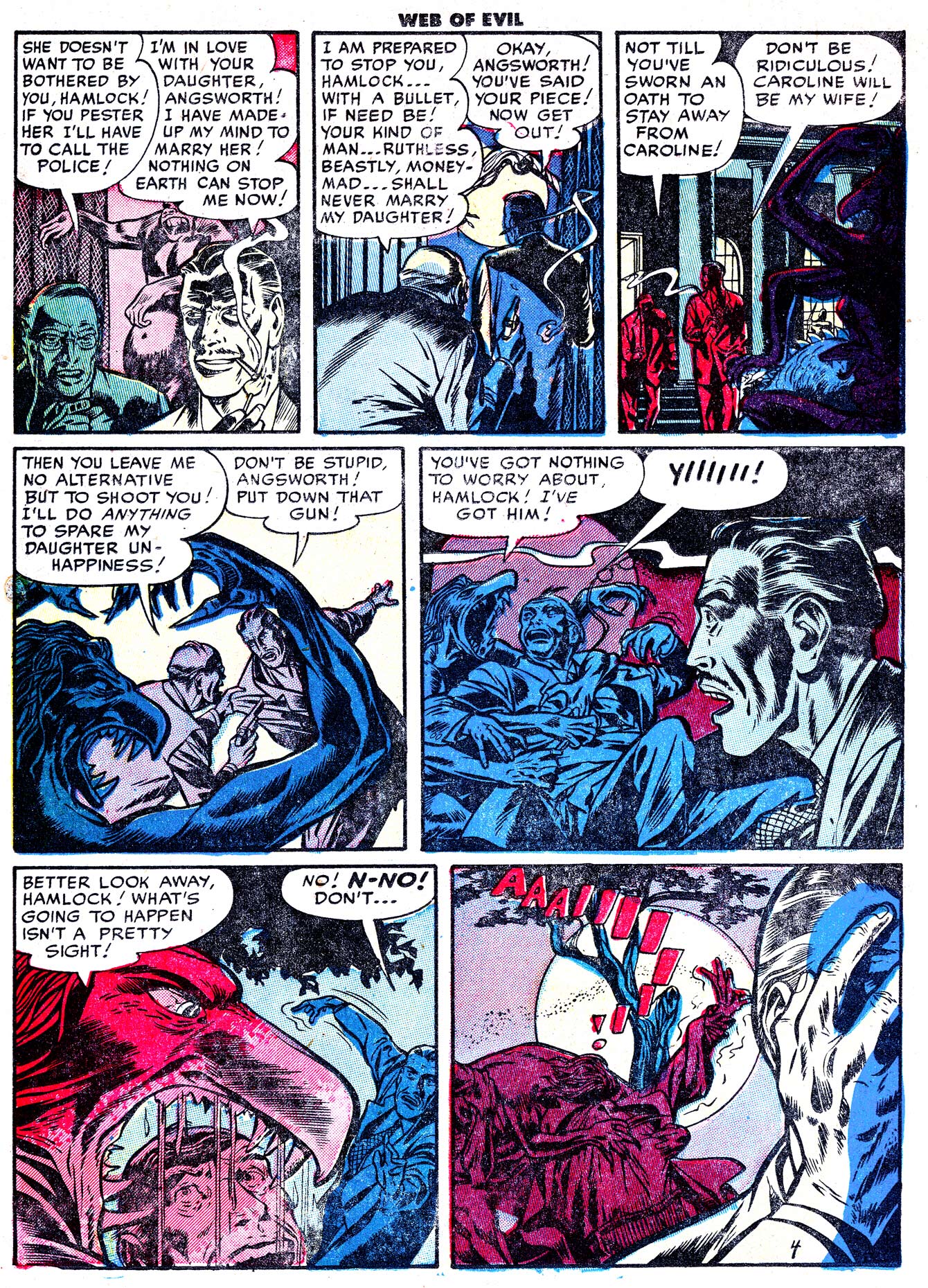 Read online Web of Evil comic -  Issue #3 - 21