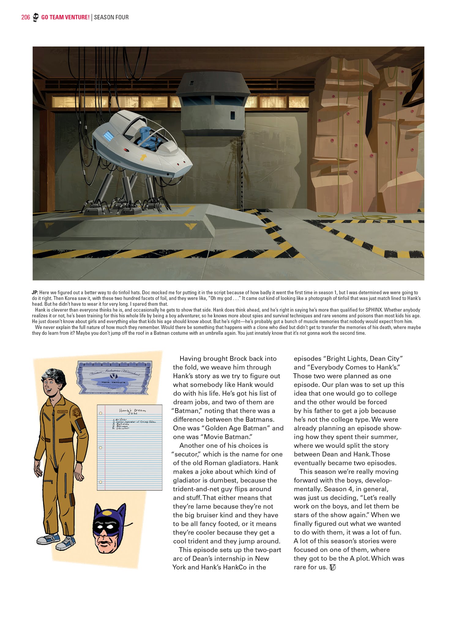 Read online Go Team Venture!: The Art and Making of The Venture Bros. comic -  Issue # TPB (Part 3) - 5