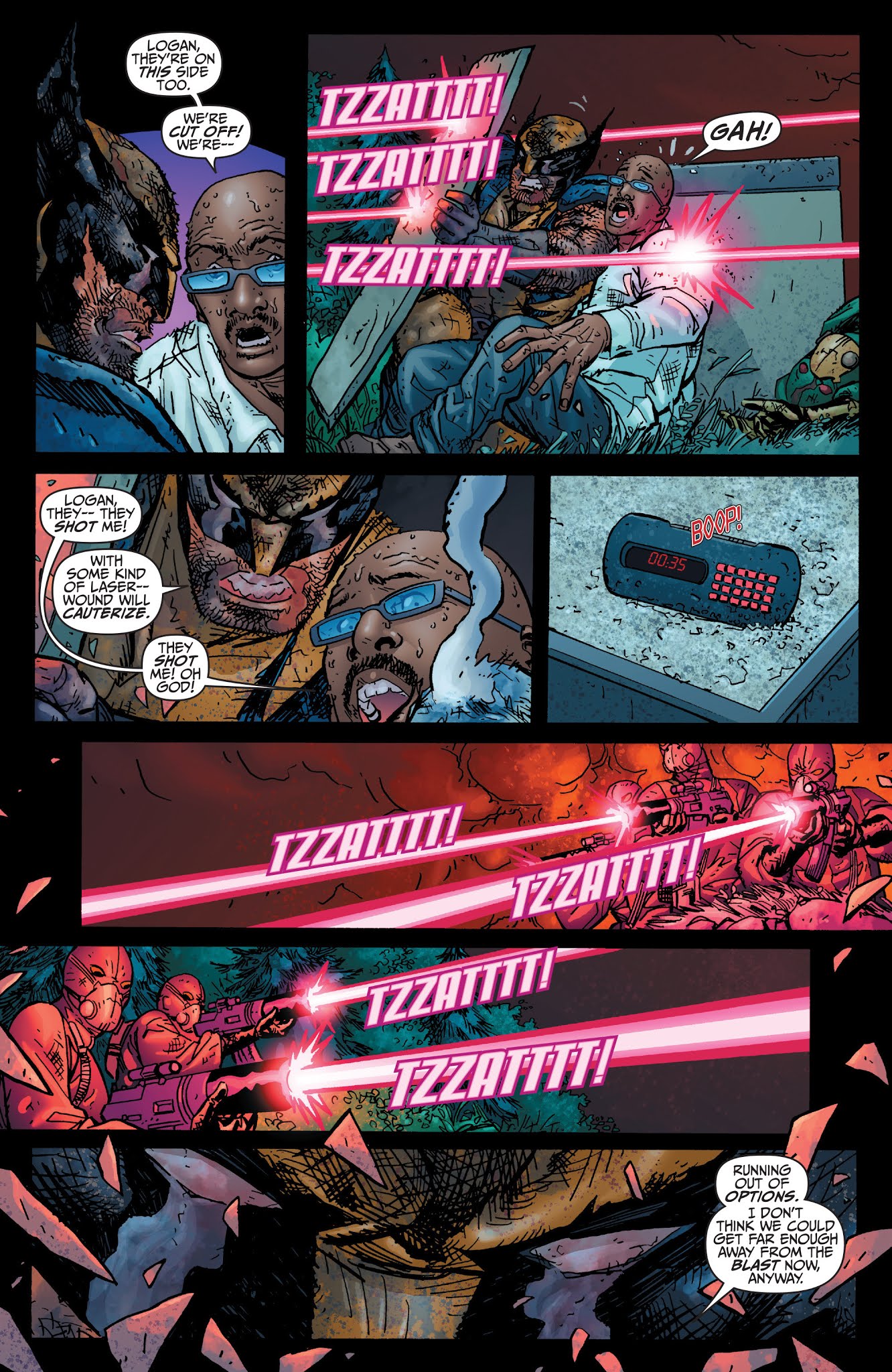 Read online Wolverine: Firebreak comic -  Issue # Full - 18
