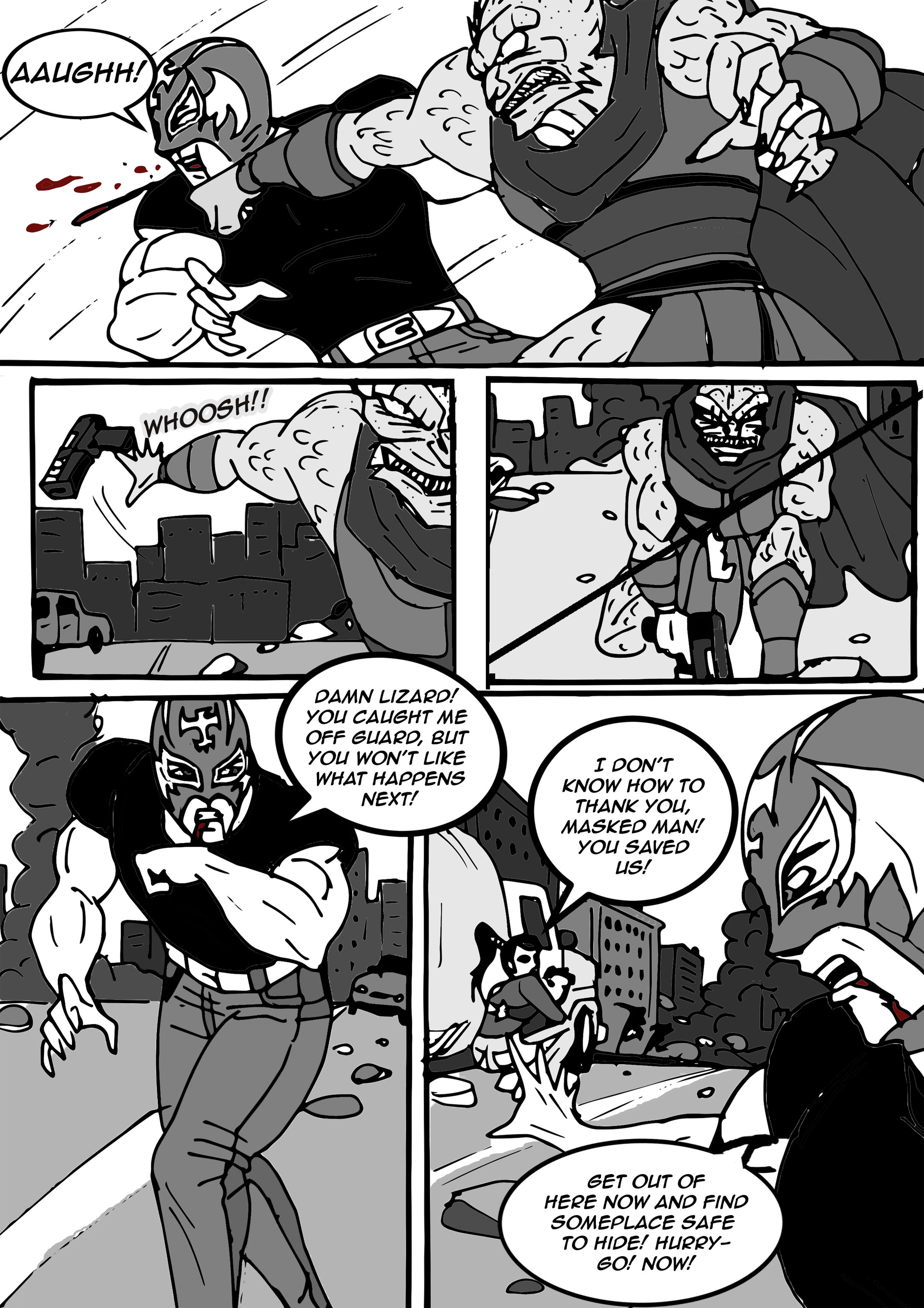 Read online Aski vs. The Draconians comic -  Issue #1 - 18