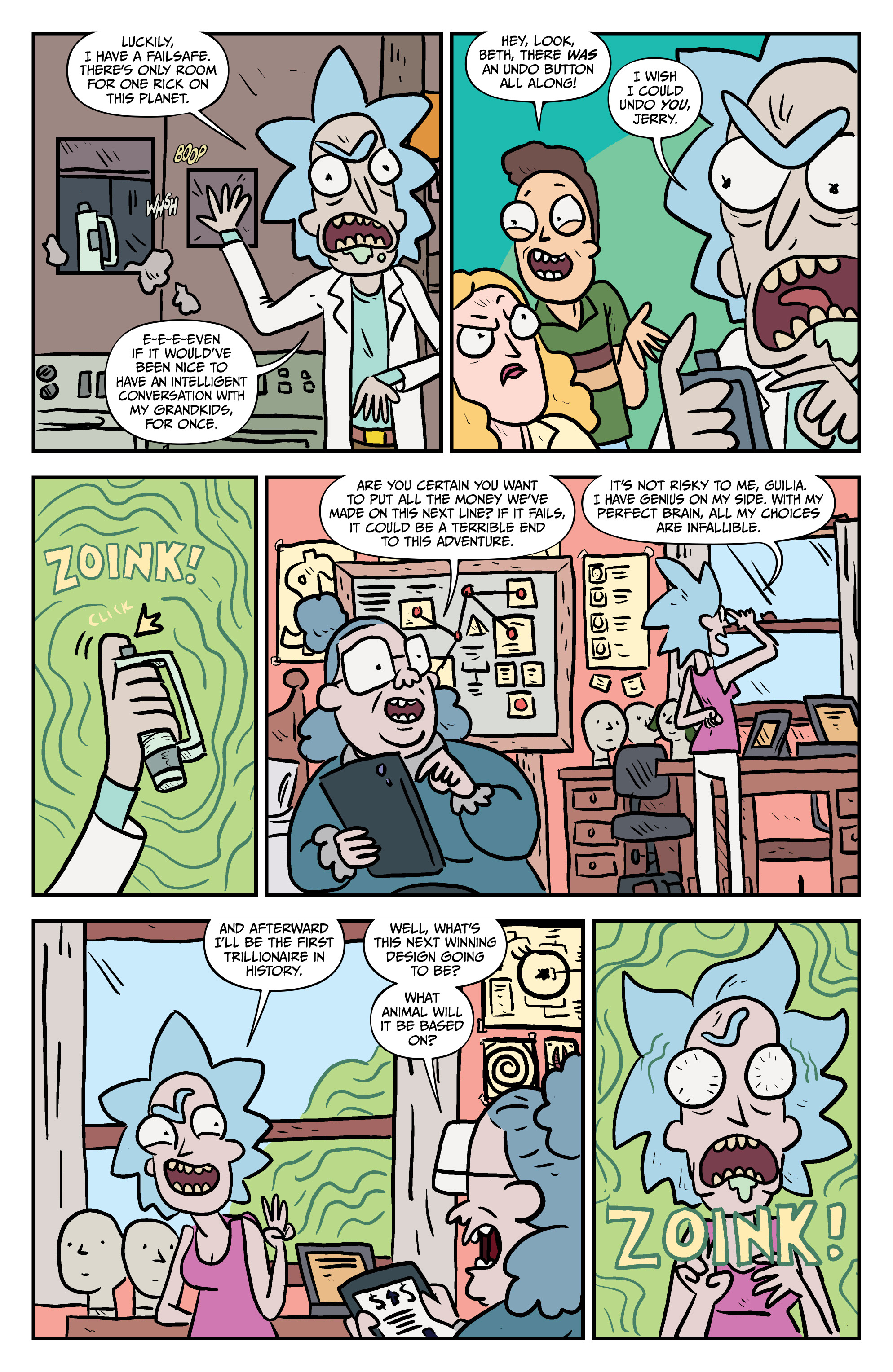 Read online Rick and Morty comic -  Issue #55 - 17