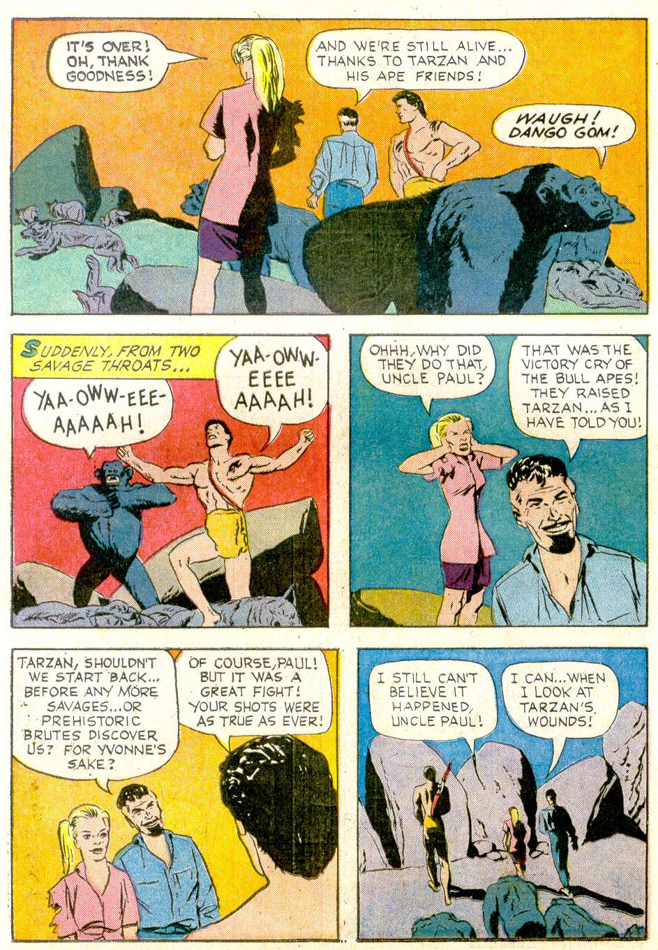 Read online Tarzan (1962) comic -  Issue #144 - 16