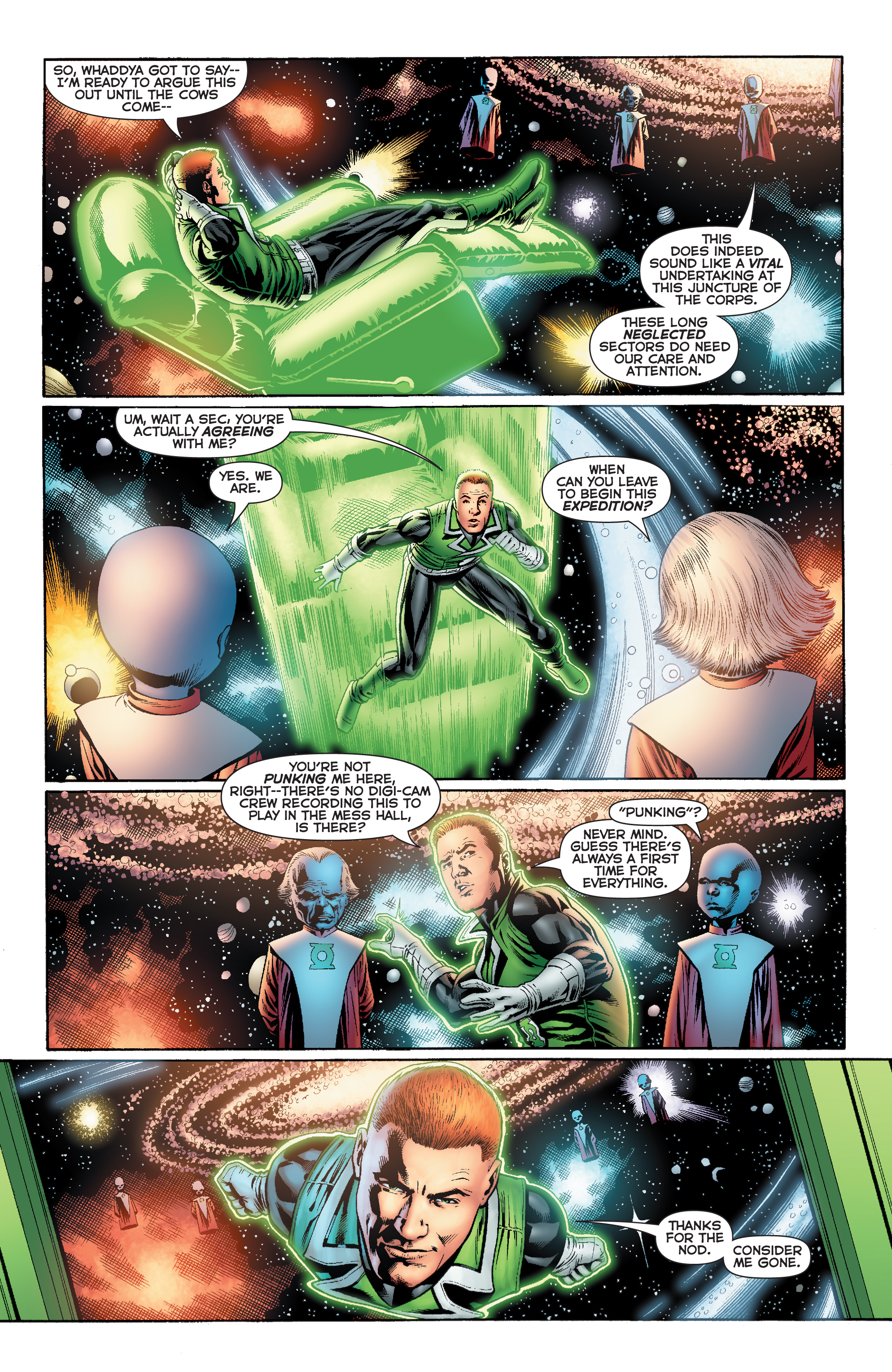 Read online Green Lantern: Emerald Warriors comic -  Issue #1 - 15