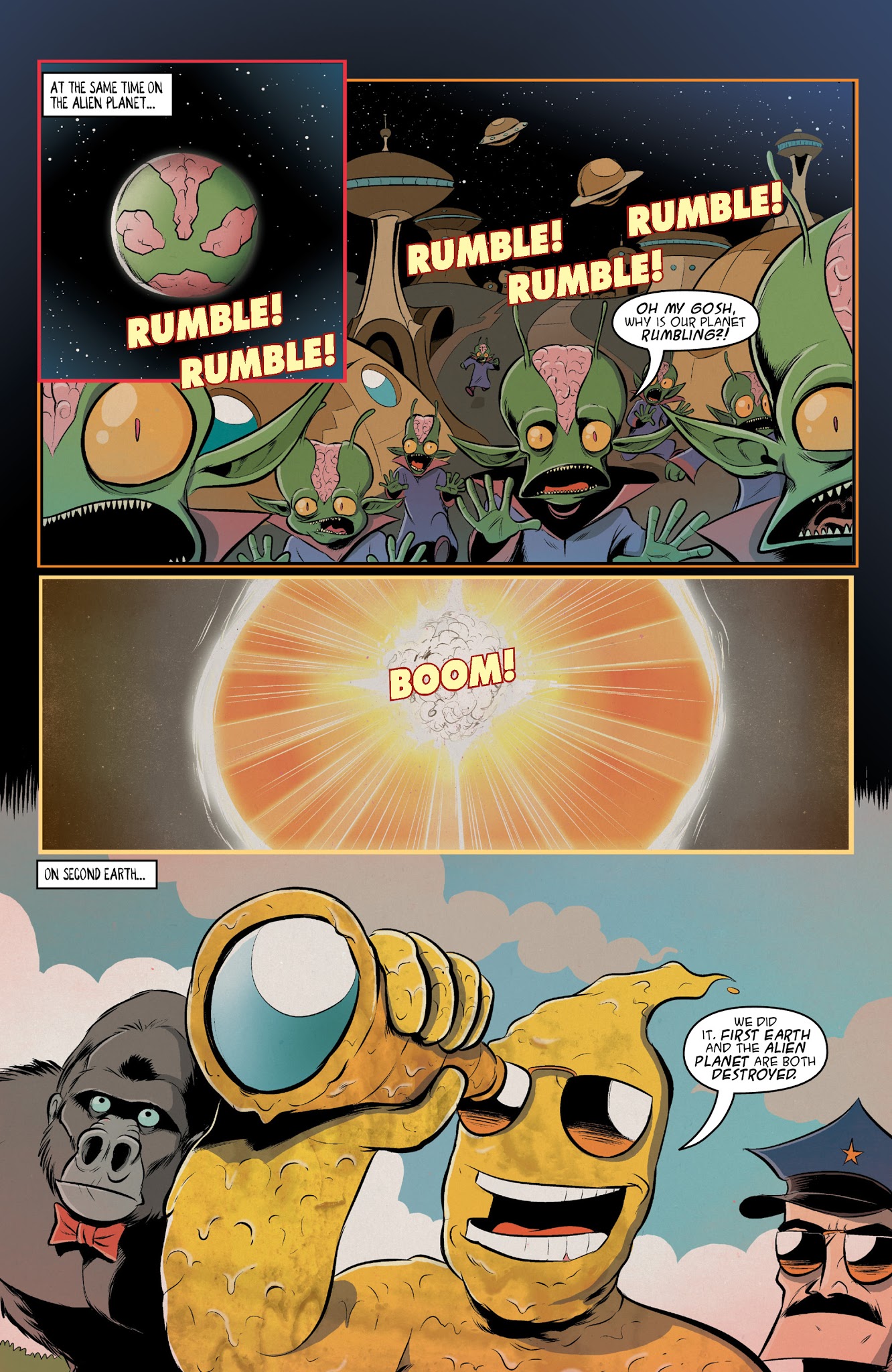 Read online Axe Cop comic -  Issue # TPB 4 - 73