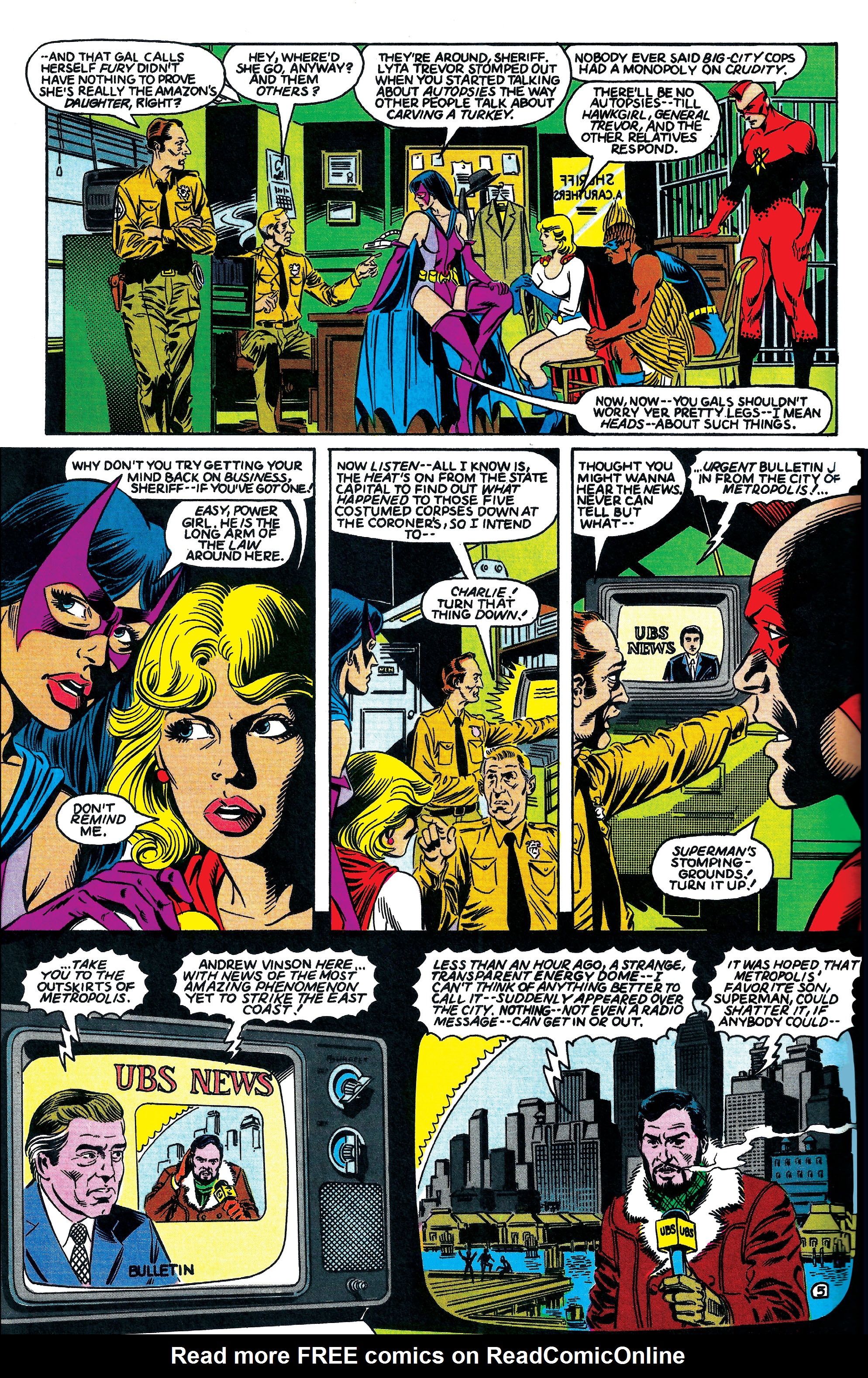 Read online Infinity Inc. (1984) comic -  Issue #5 - 5