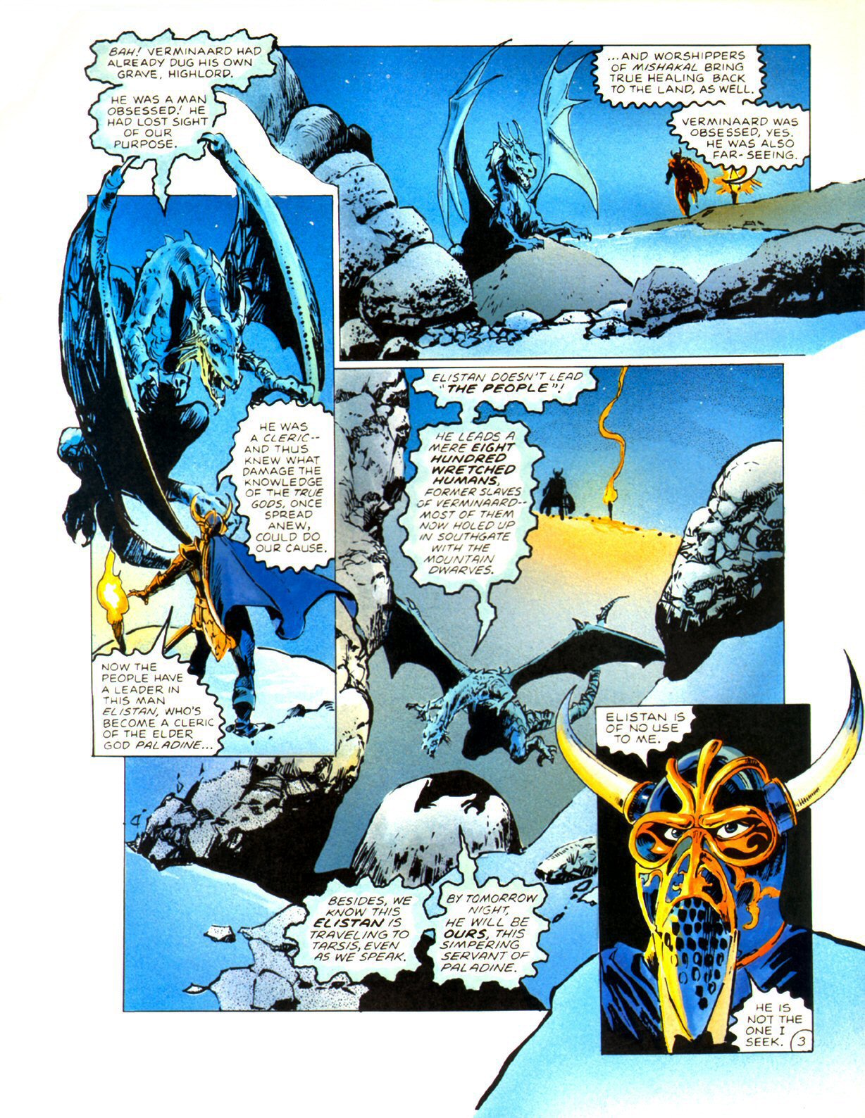 Read online Dragonlance Saga comic -  Issue #3 - 7