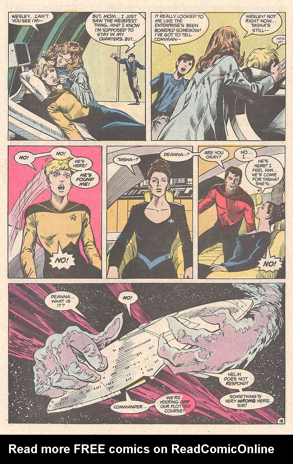 Read online Star Trek: The Next Generation (1988) comic -  Issue #3 - 19