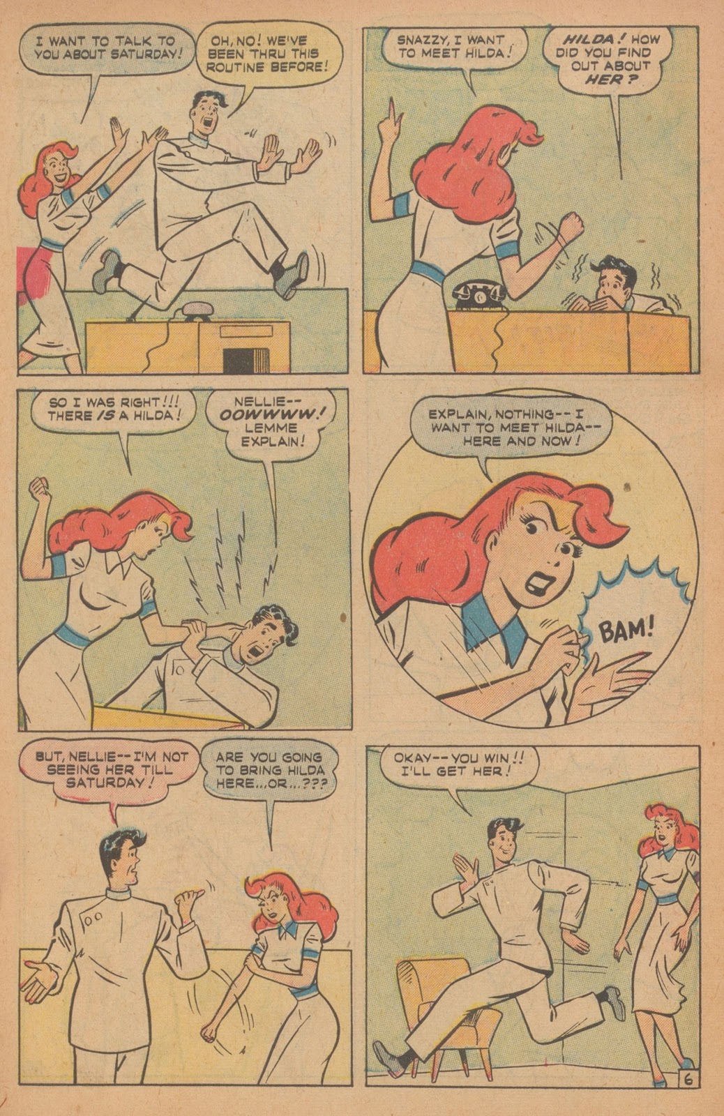 Read online Nellie The Nurse (1945) comic -  Issue #22 - 8