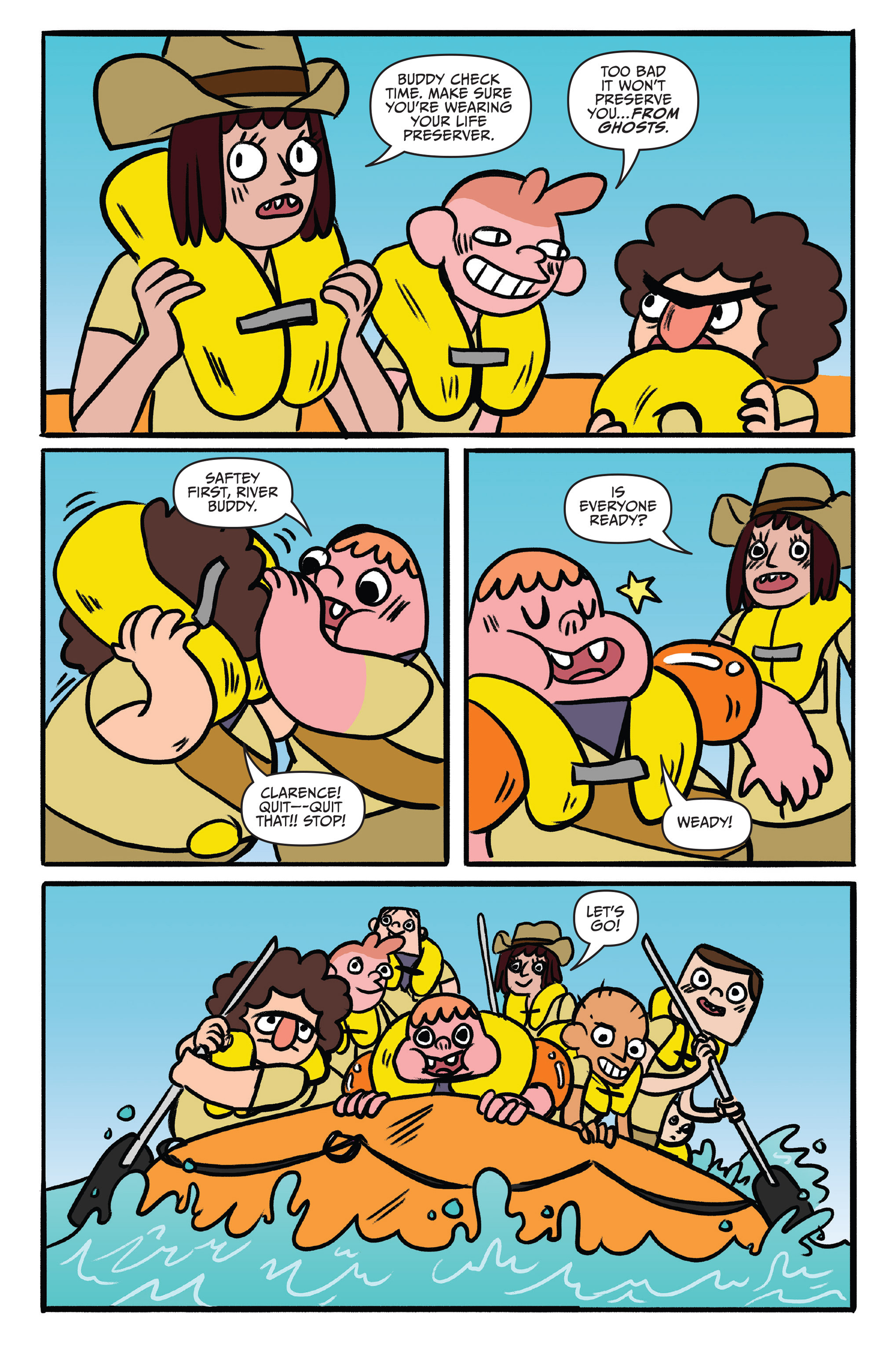 Read online Clarence: Chicken Phantom comic -  Issue # Full - 61