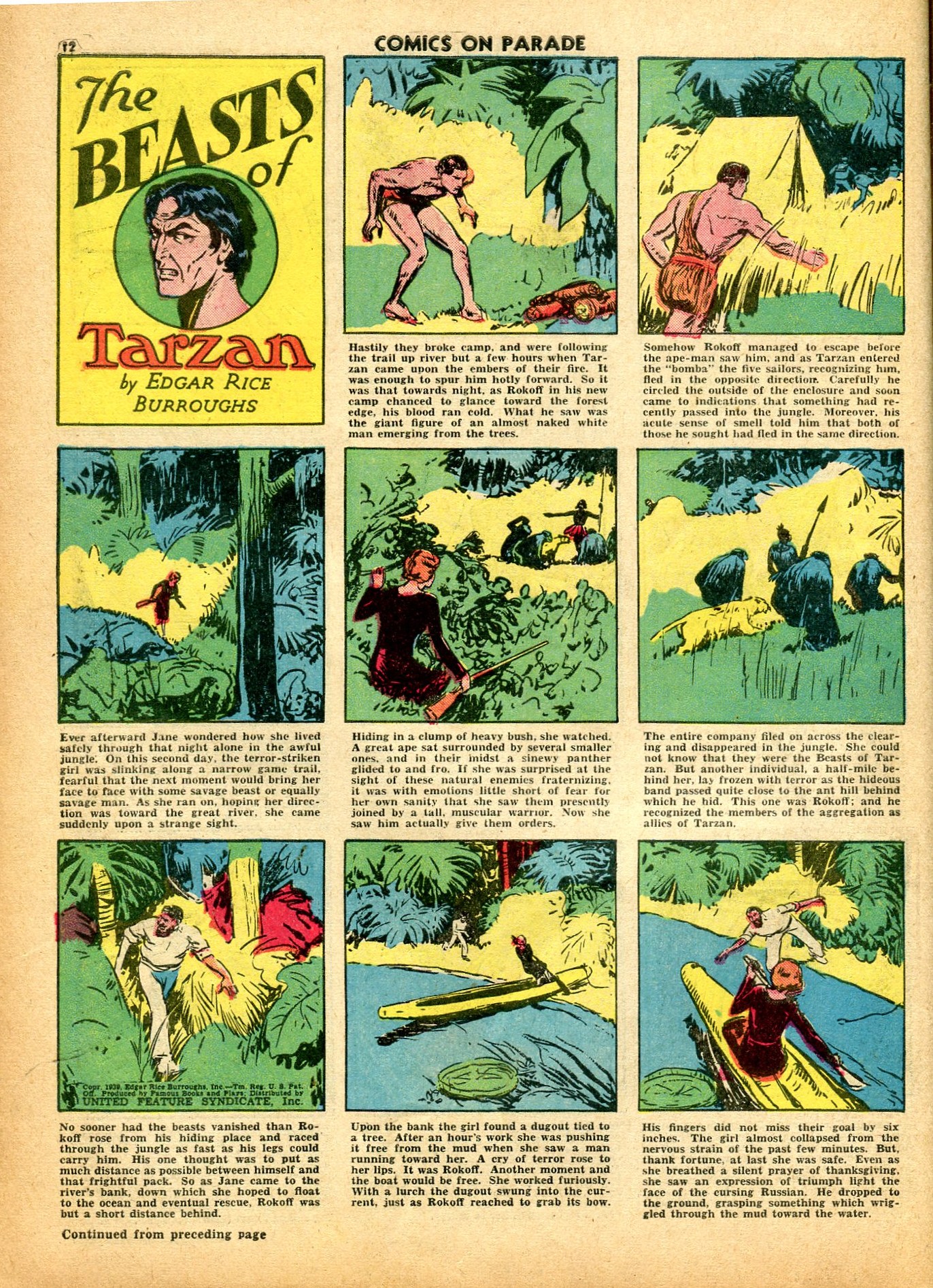 Read online Comics on Parade comic -  Issue #18 - 13