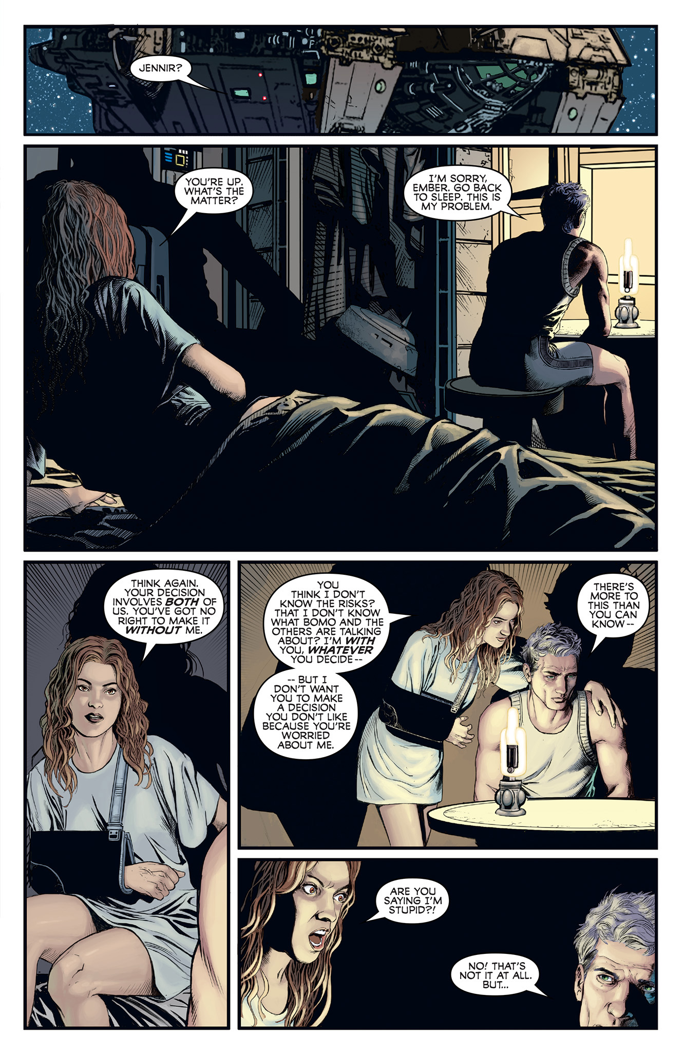 Read online Star Wars: Dark Times - A Spark Remains comic -  Issue #1 - 17