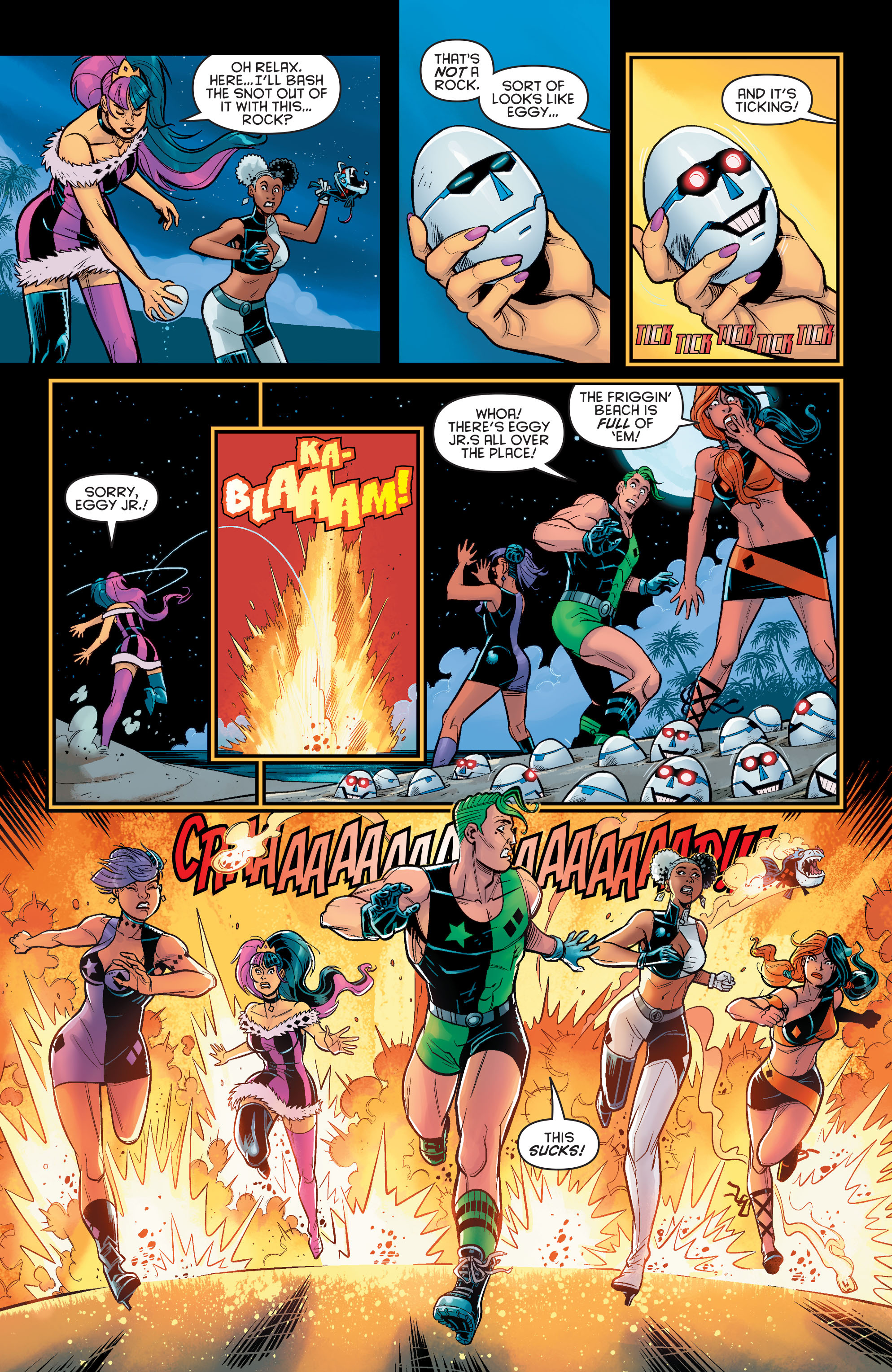Read online Harley Quinn And Her Gang Of Harleys comic -  Issue #4 - 23