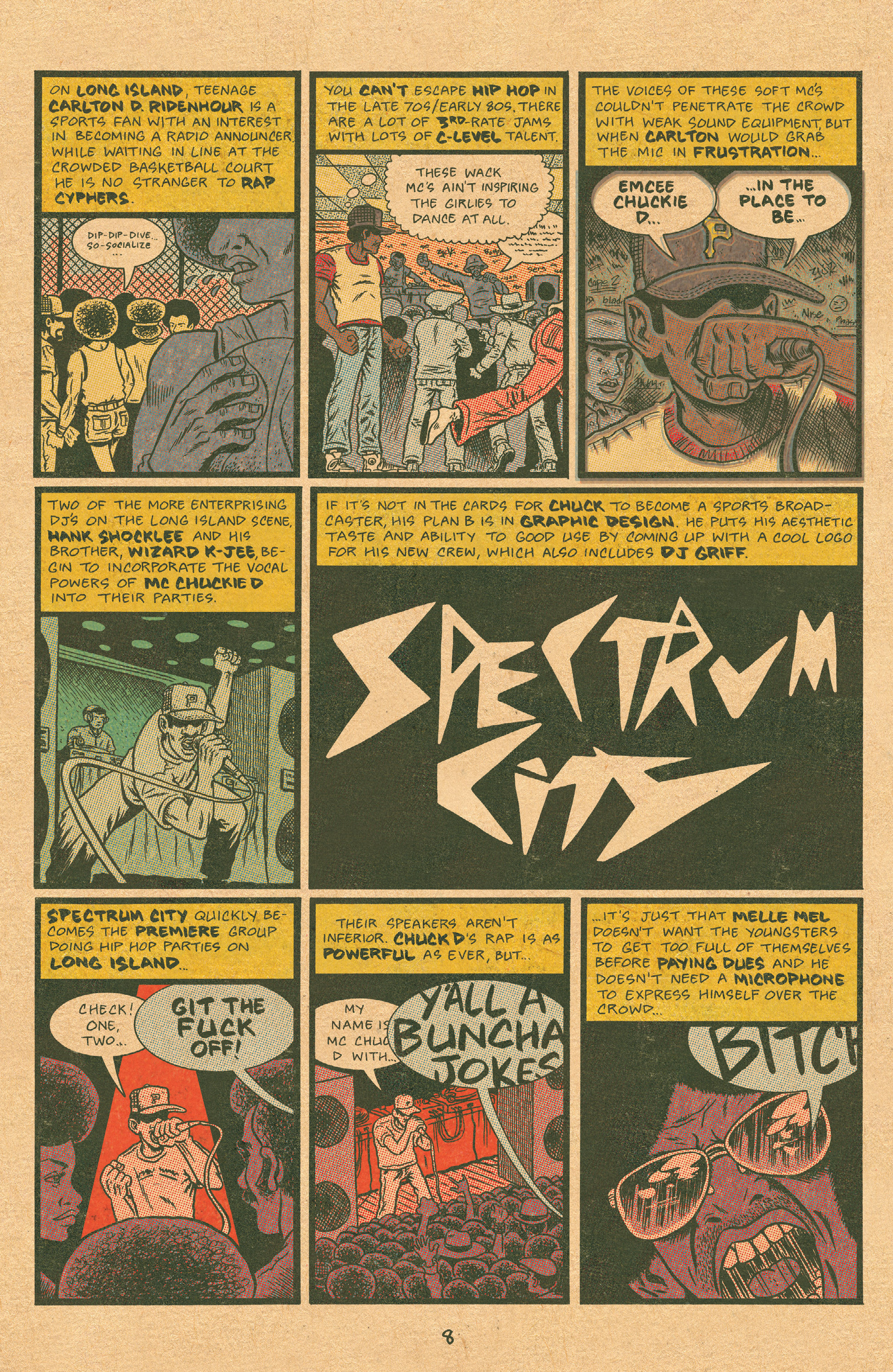 Read online Hip Hop Family Tree (2015) comic -  Issue #7 - 9