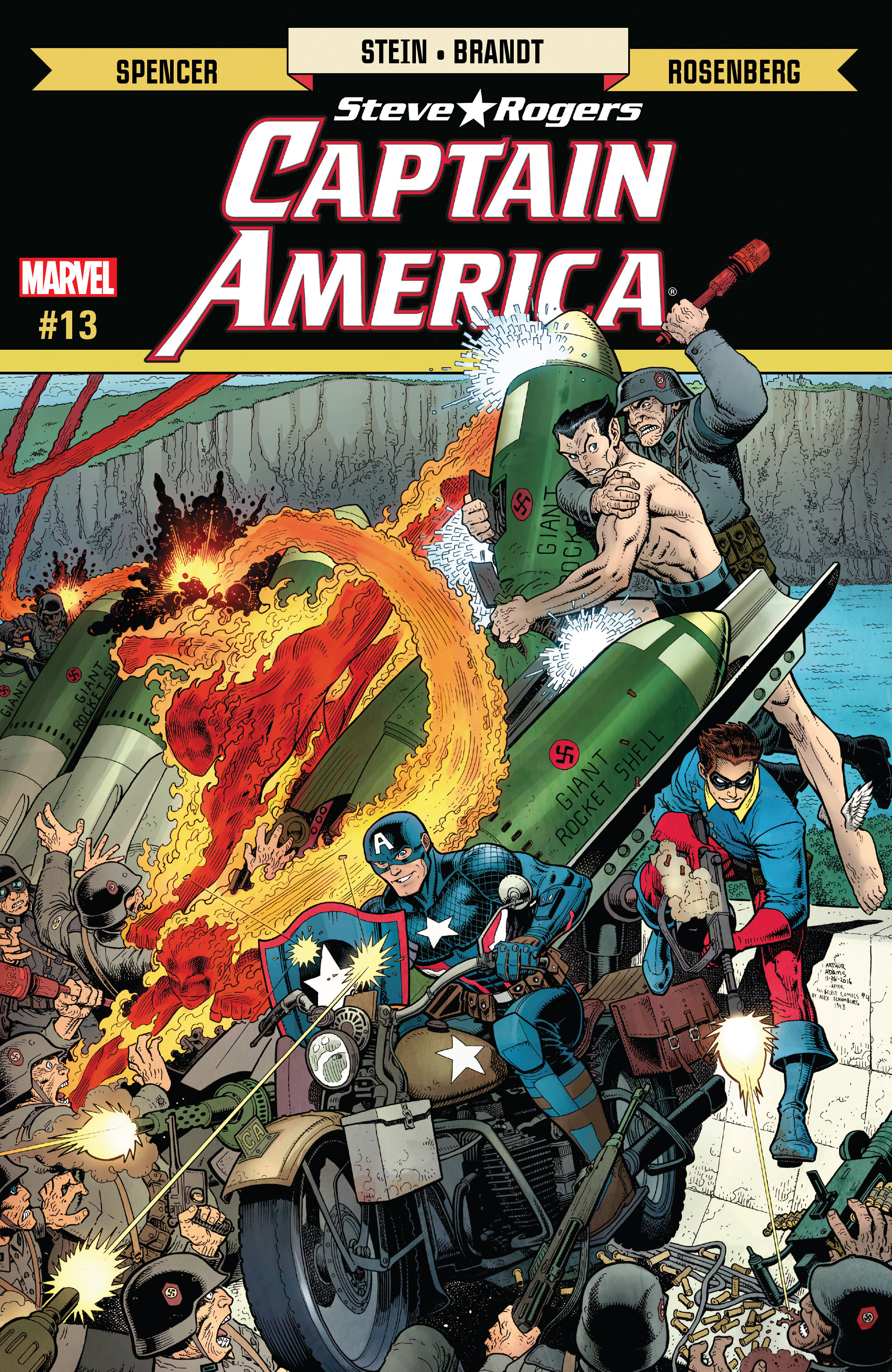 Read online Captain America: Steve Rogers comic -  Issue #13 - 1