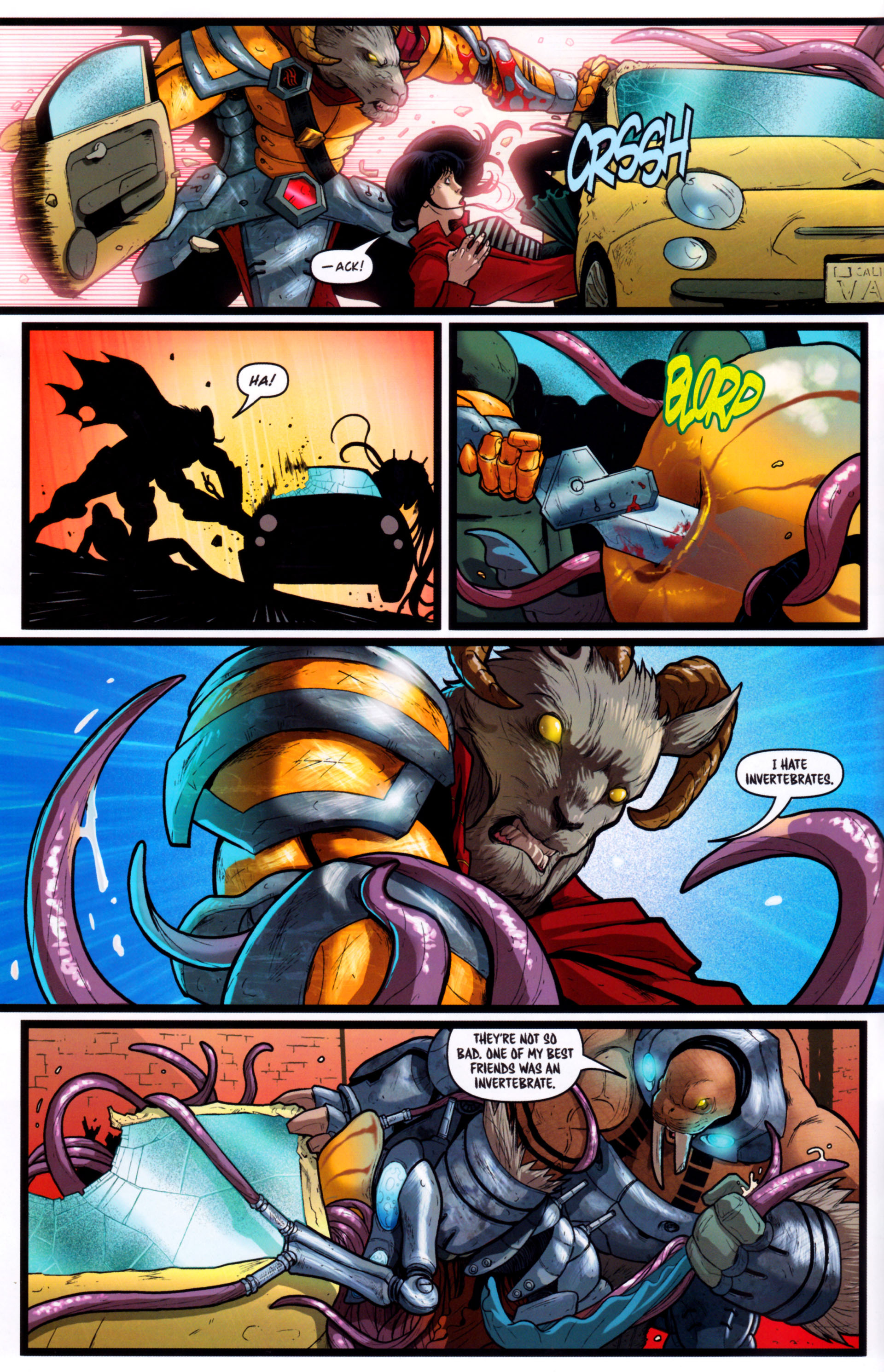 Read online Battle Beasts comic -  Issue #2 - 6
