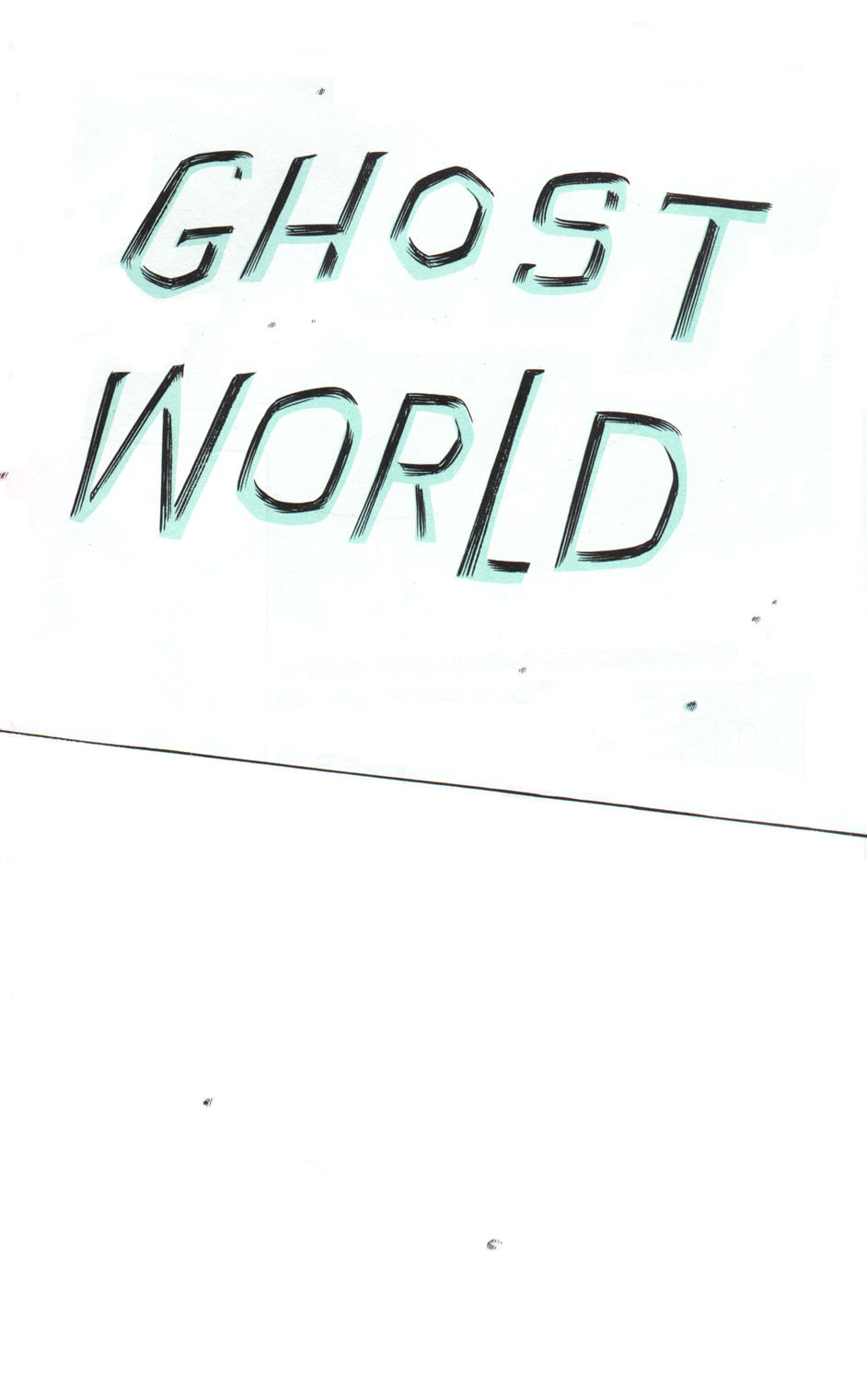 Read online Ghost World comic -  Issue # Full - 2