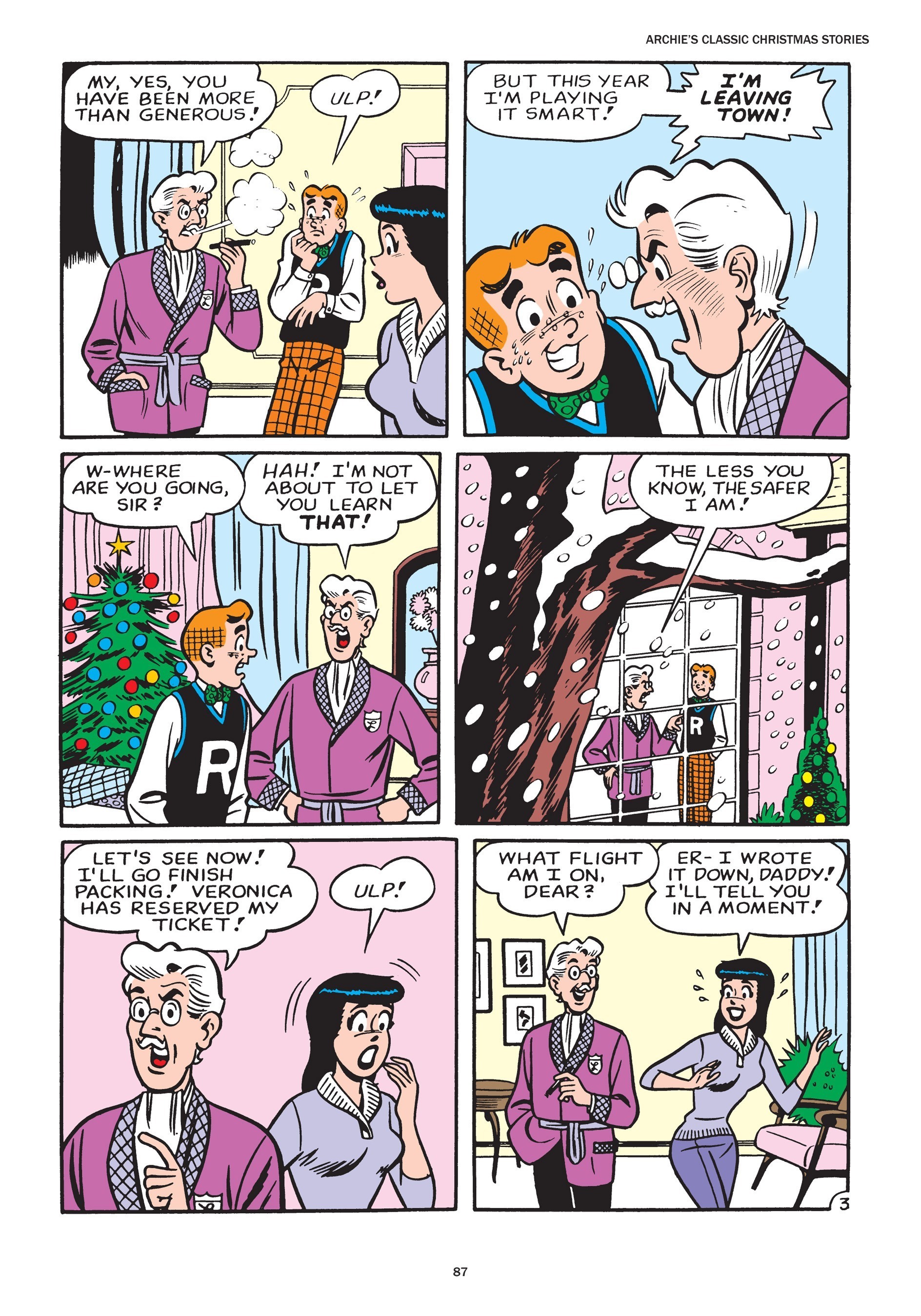 Read online Archie's Classic Christmas Stories comic -  Issue # TPB - 88