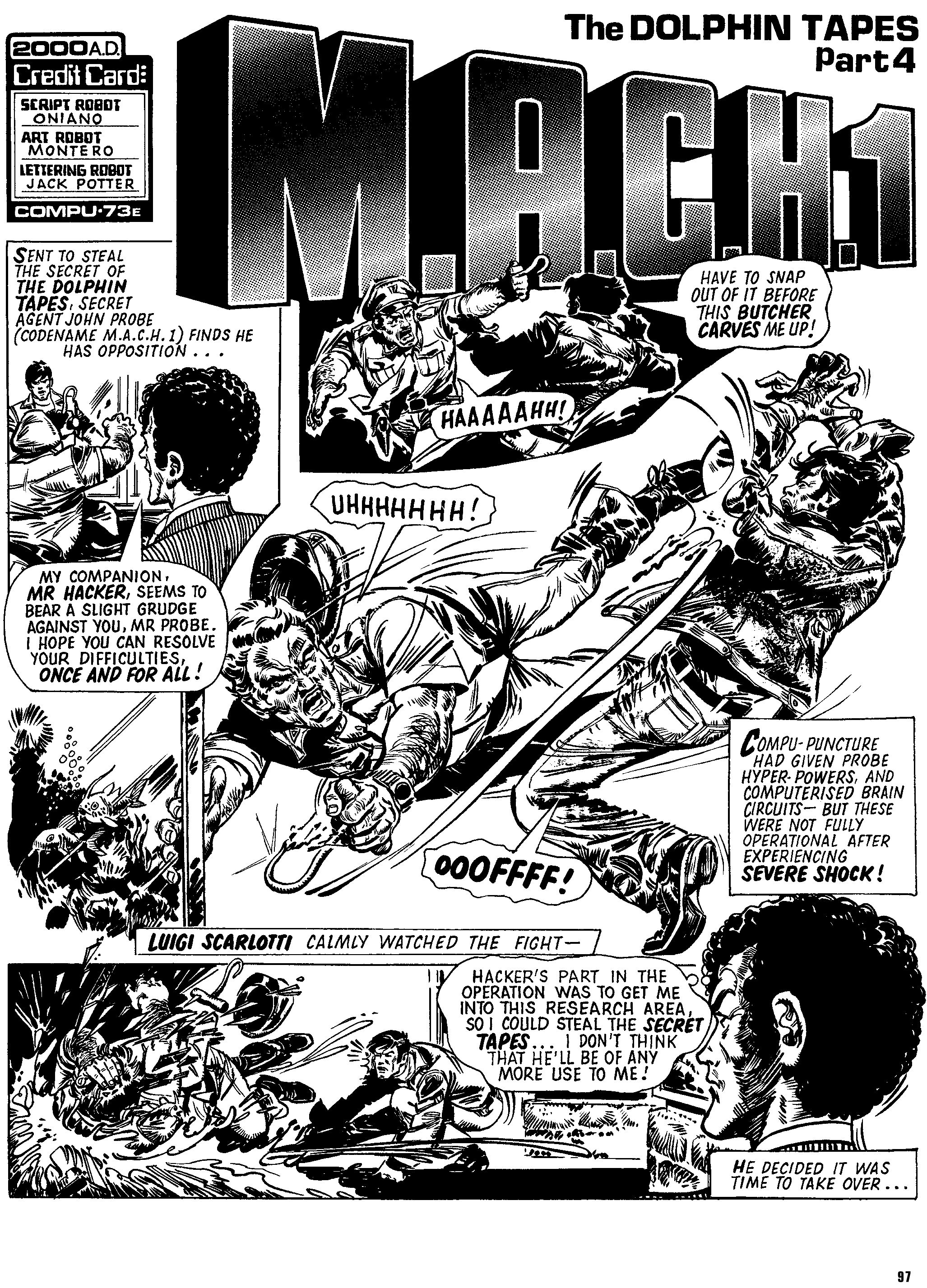 Read online M.A.C.H. 1 comic -  Issue # TPB 2 (Part 1) - 98