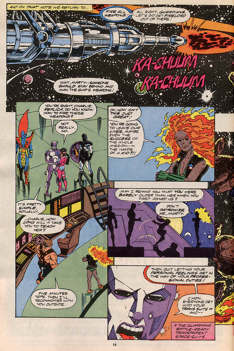 Read online Guardians of the Galaxy (1990) comic -  Issue #12 - 11