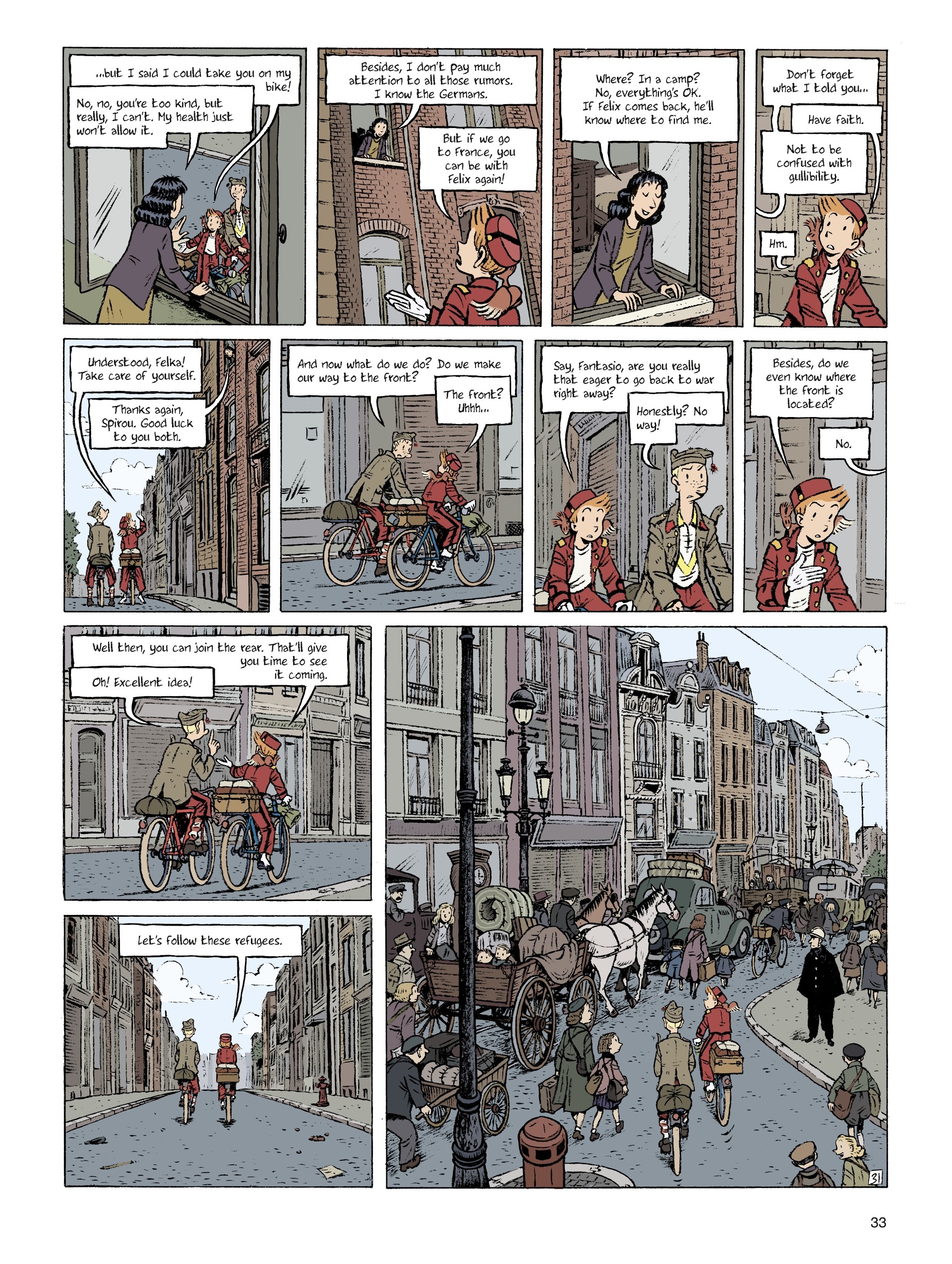 Read online Spirou: Hope Against All Odds comic -  Issue #1 - 33