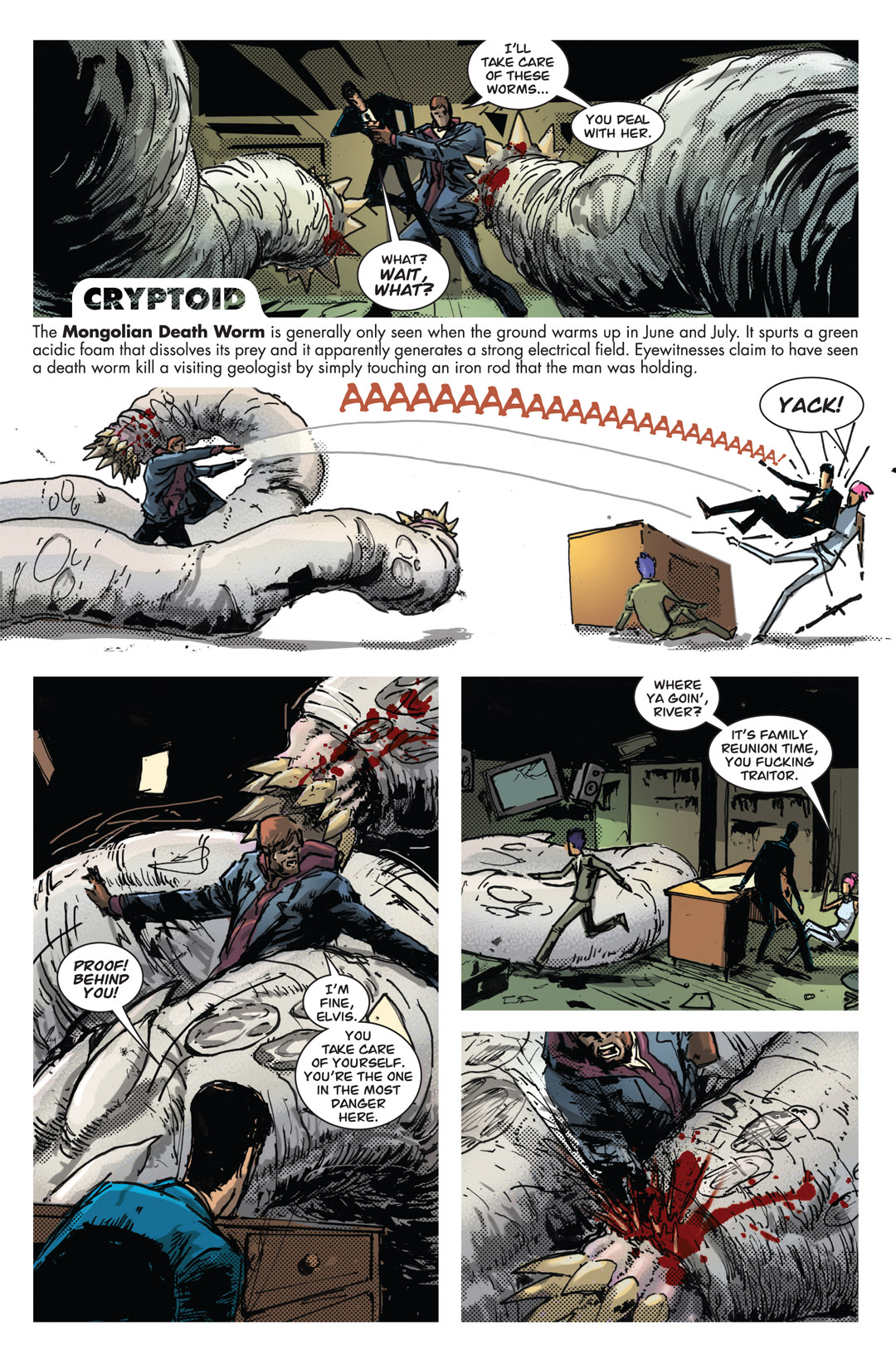 Read online Proof: Endangered comic -  Issue #2 - 8
