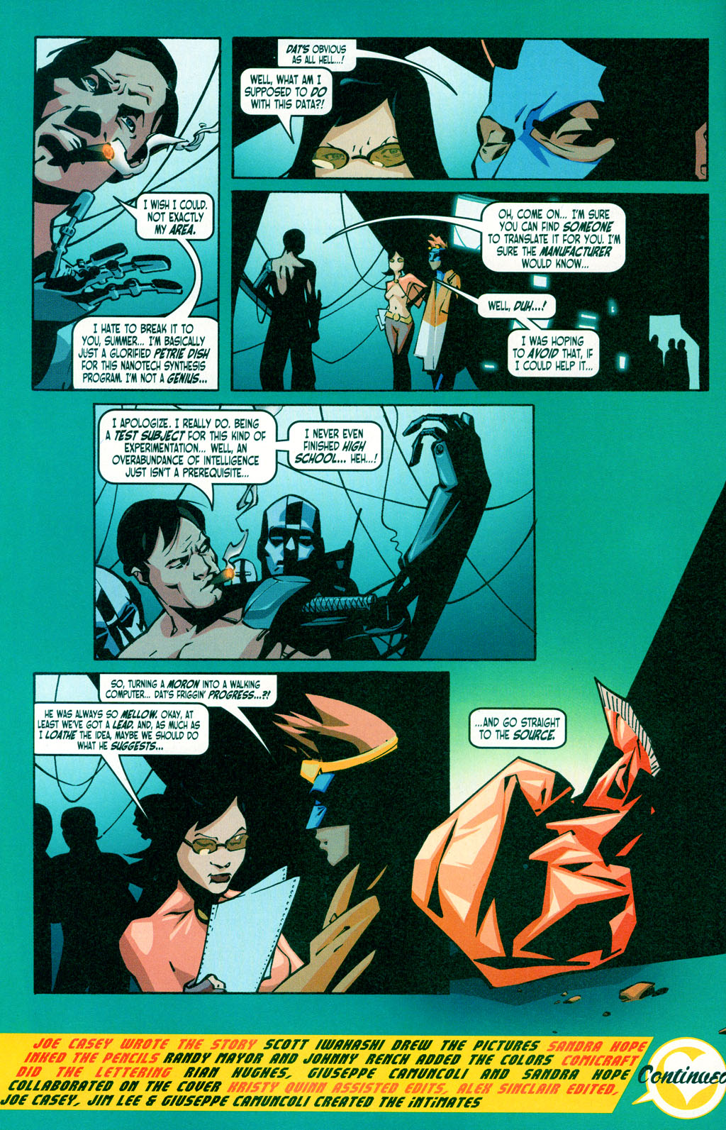 Read online The Intimates comic -  Issue #9 - 22