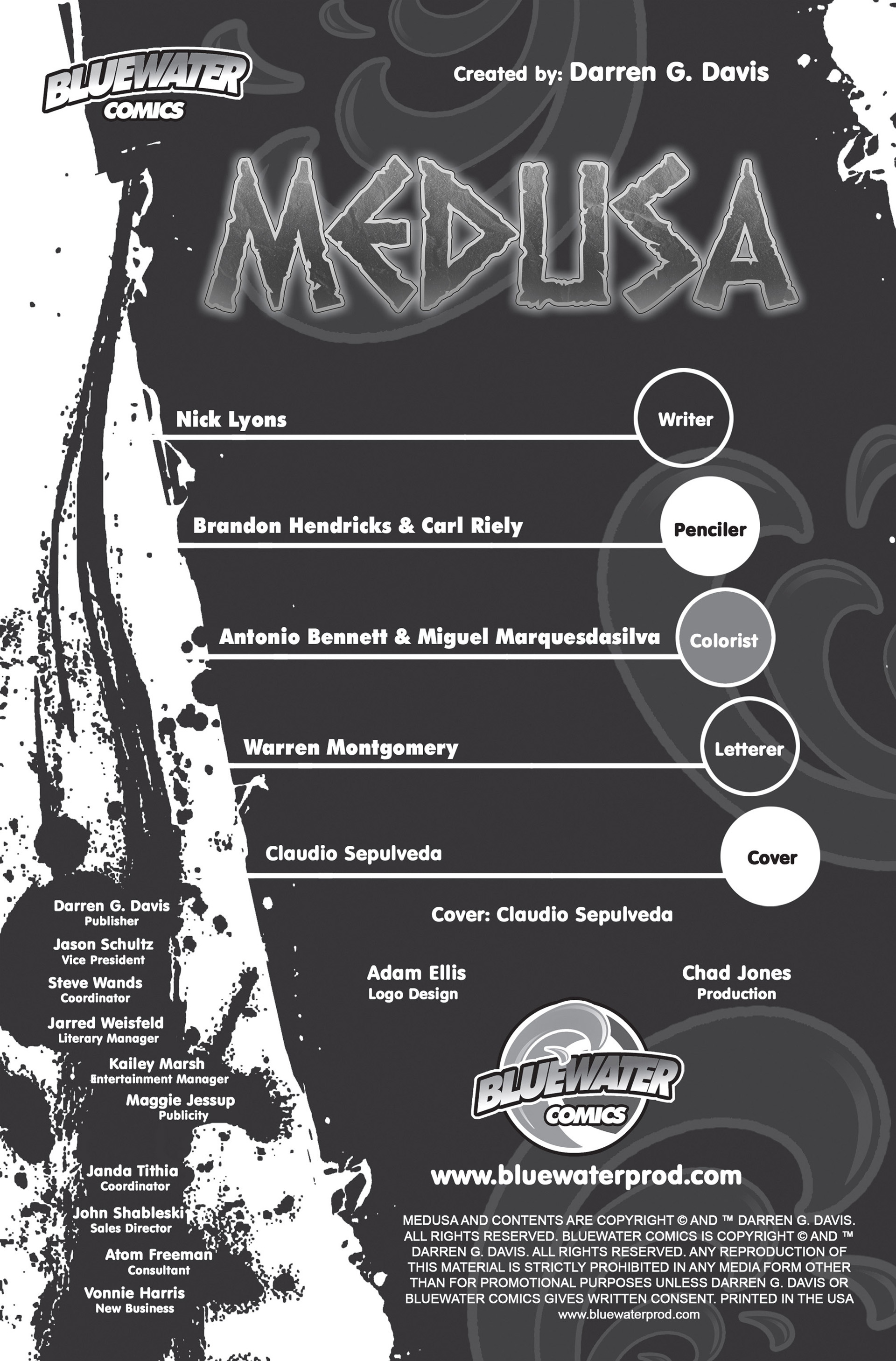 Read online Odyssey Presents: Medusa comic -  Issue # Full - 2