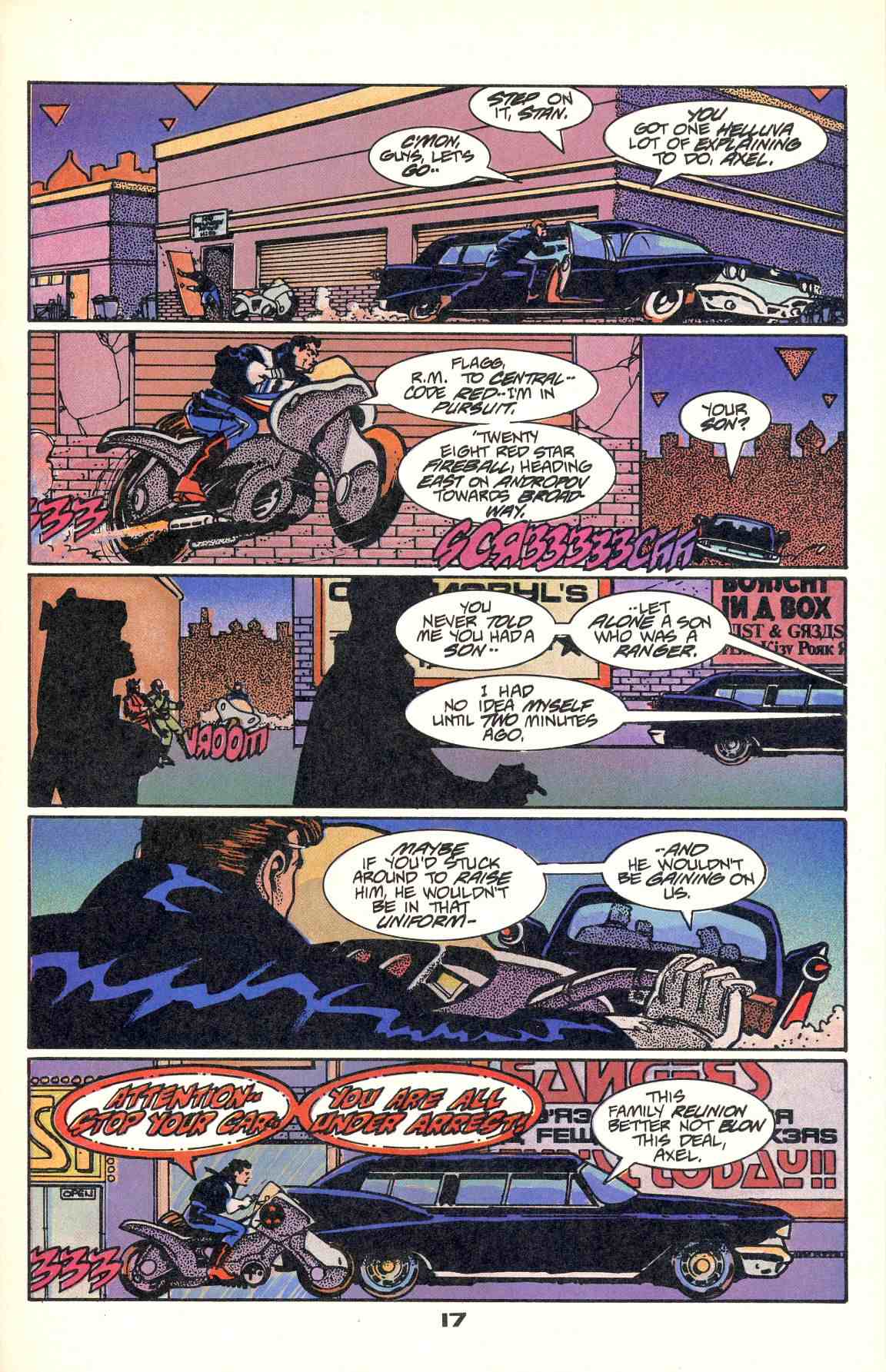 Read online Howard Chaykin's American Flagg comic -  Issue #6 - 21