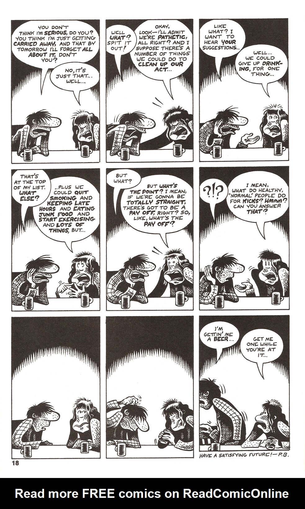 Read online Hate comic -  Issue #11 - 21