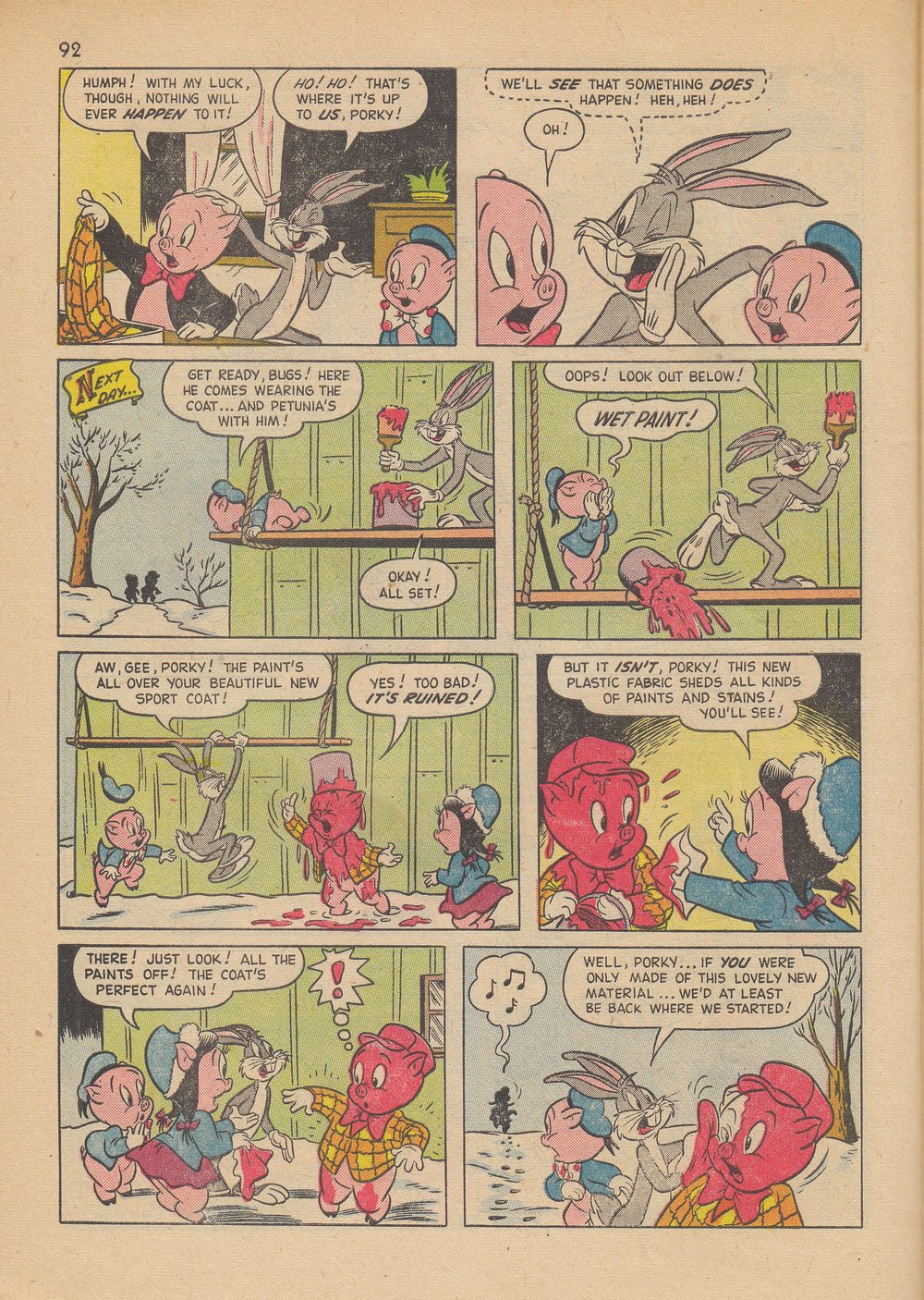 Read online Bugs Bunny's Christmas Funnies comic -  Issue # TPB 6 - 94