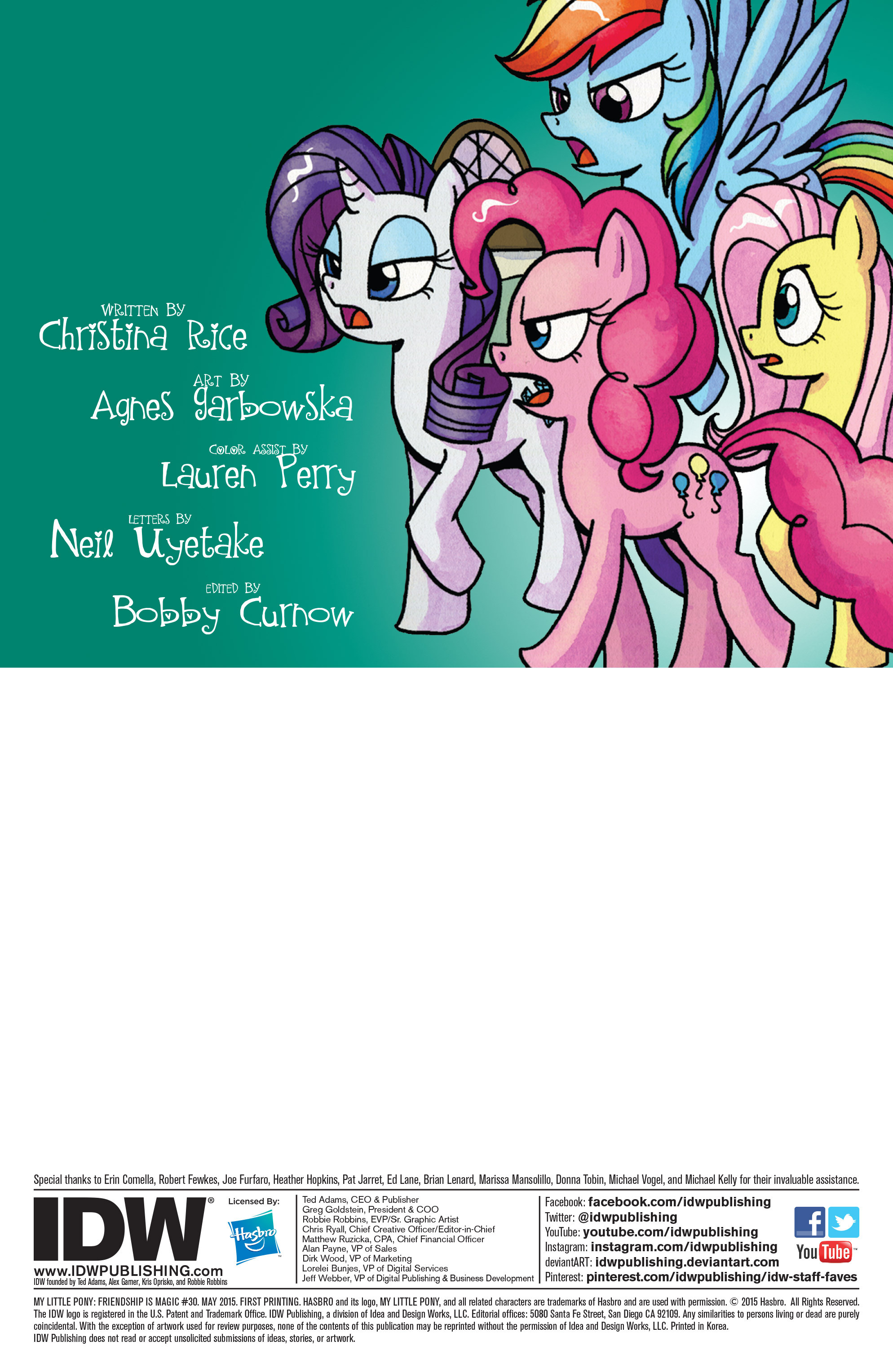 Read online My Little Pony: Friendship is Magic comic -  Issue #30 - 2