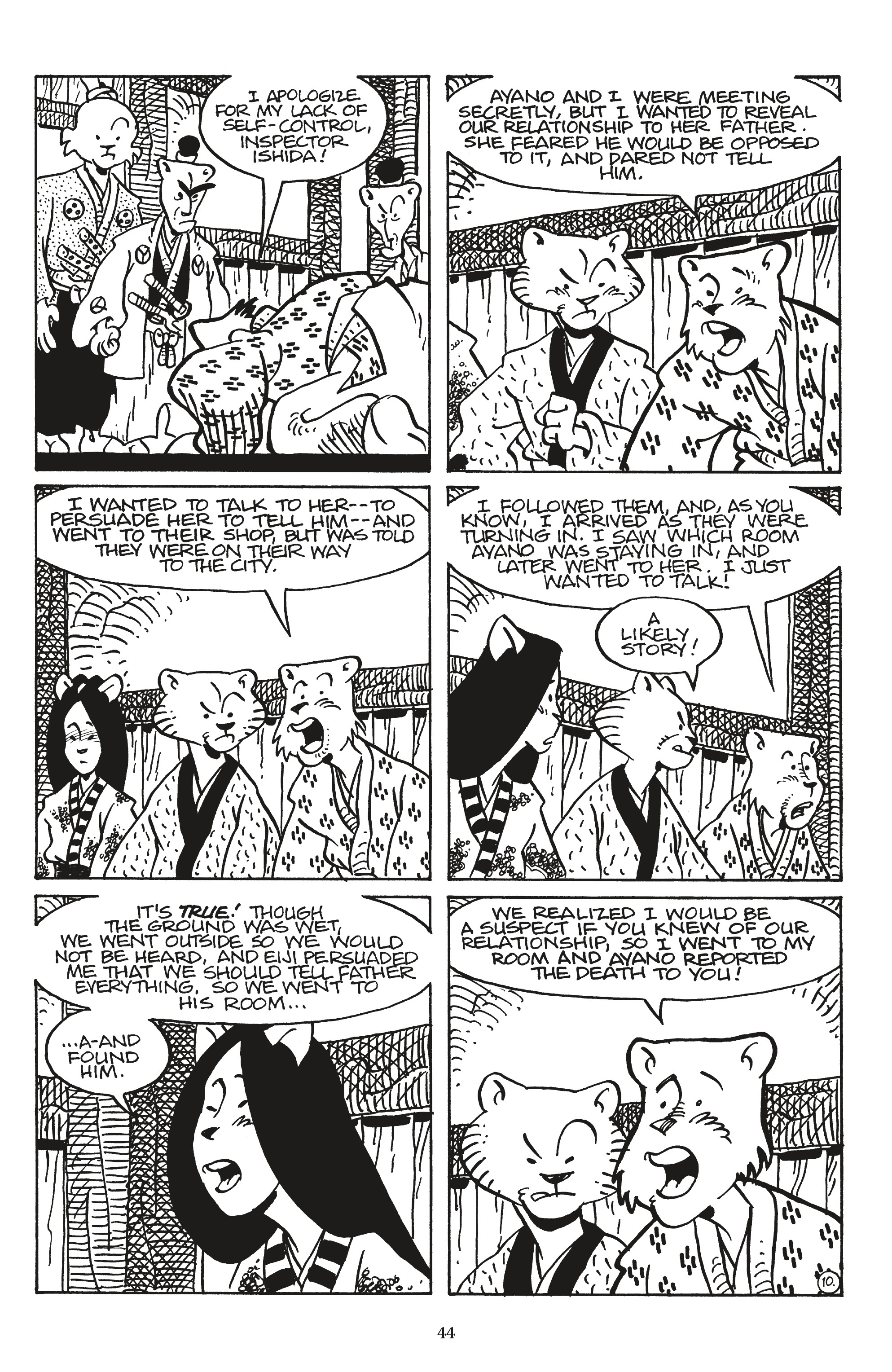 Read online The Usagi Yojimbo Saga comic -  Issue # TPB 8 (Part 1) - 44