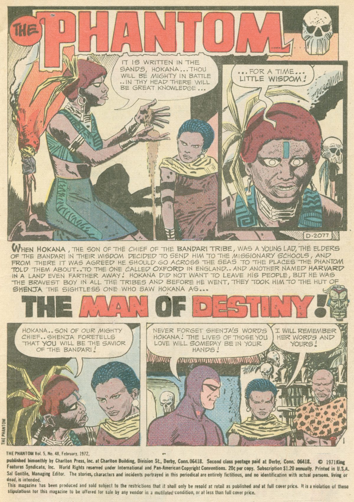 Read online The Phantom (1969) comic -  Issue #48 - 2