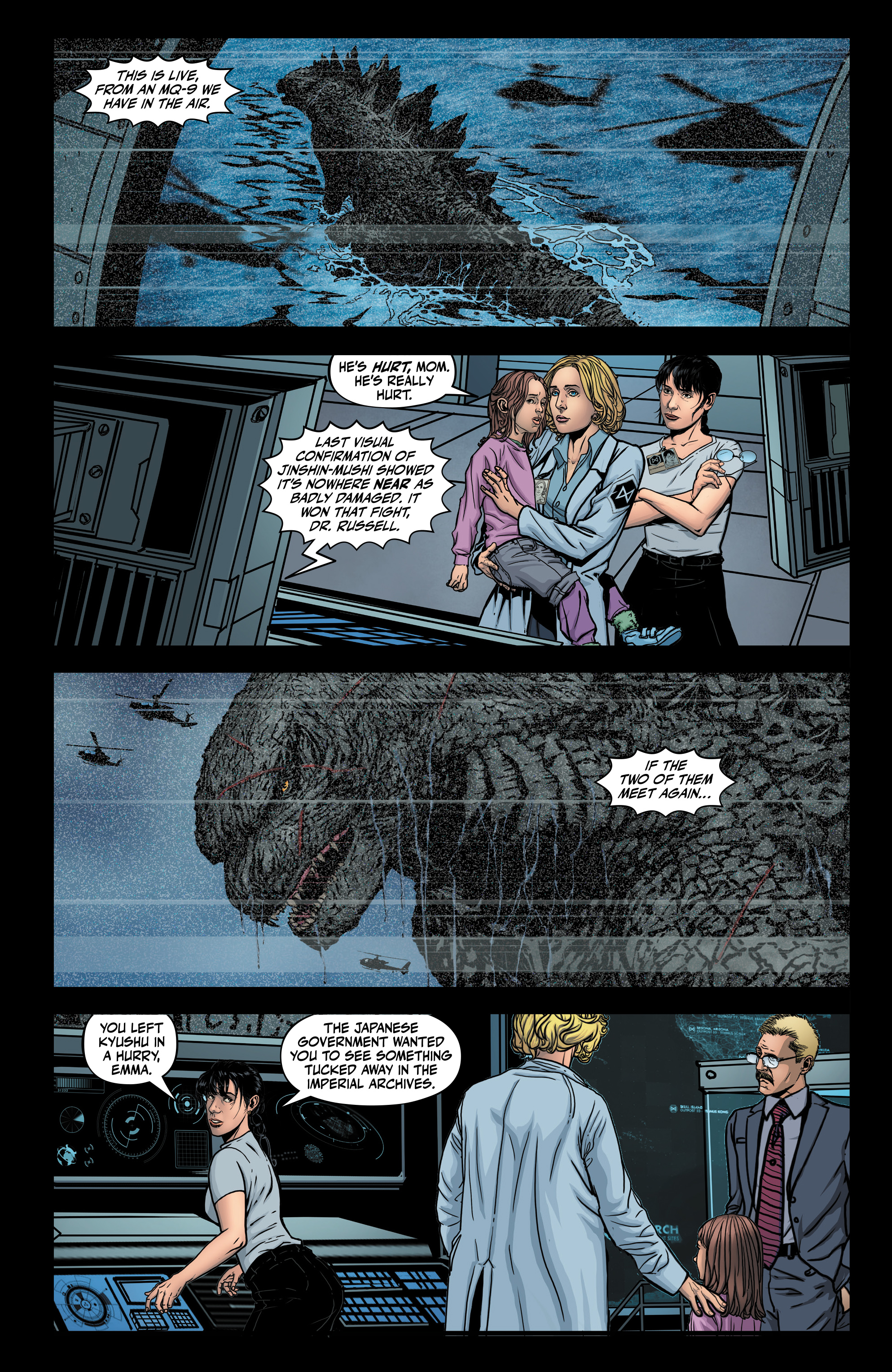 Read online Godzilla: Aftershock comic -  Issue # TPB - 66