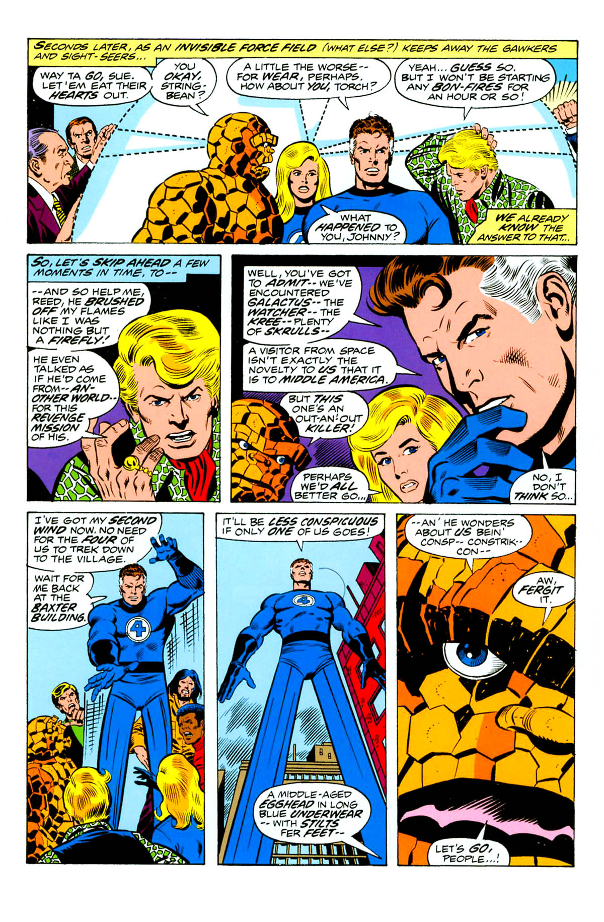 Read online Fantastic Four Visionaries: George Perez comic -  Issue # TPB 1 (Part 1) - 20