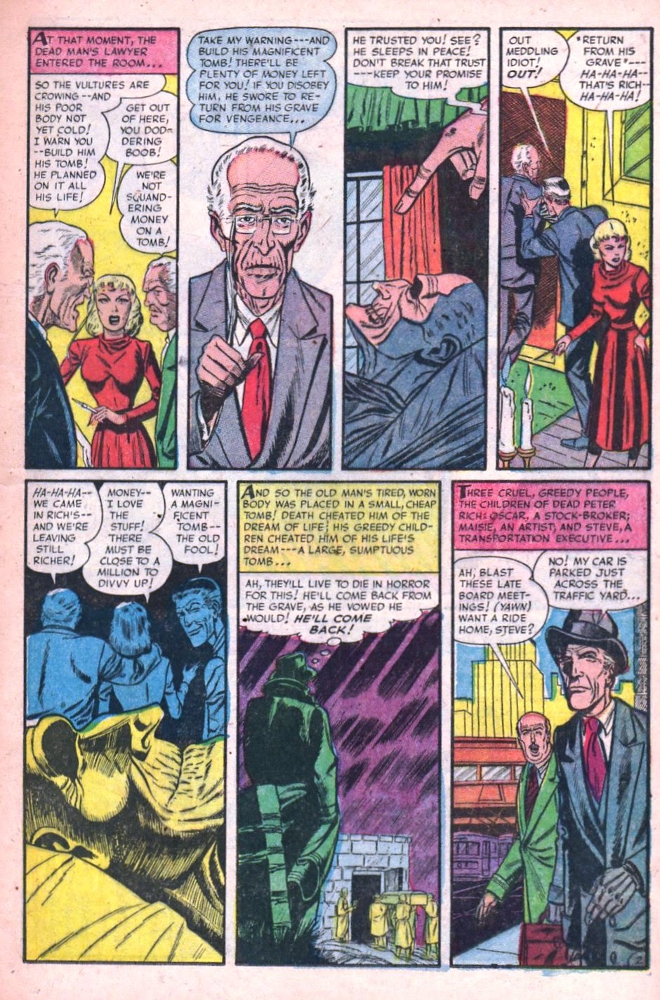 Read online Chamber of Chills (1951) comic -  Issue #15 - 14