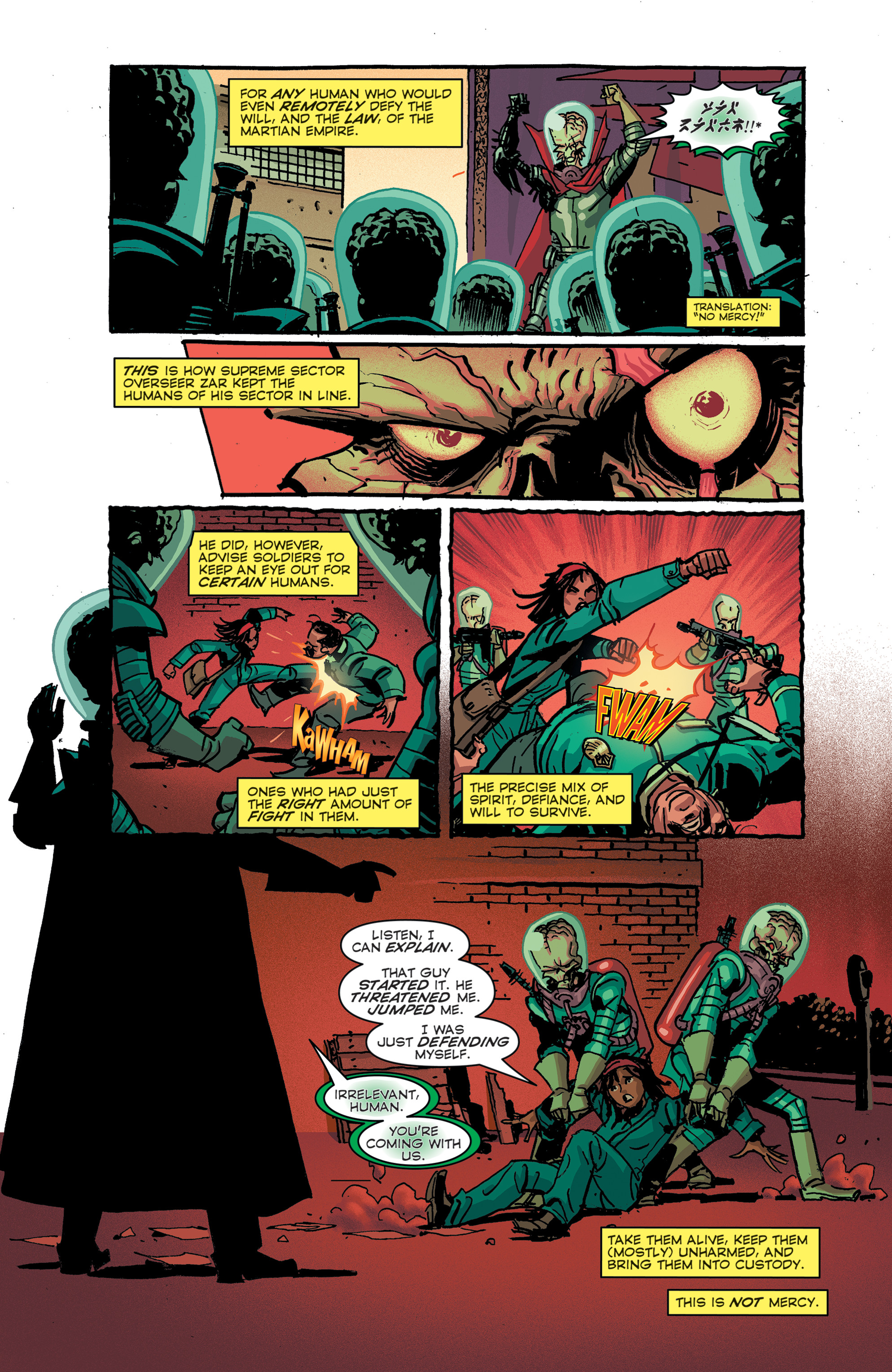 Read online Mars Attacks: Occupation comic -  Issue #2 - 7