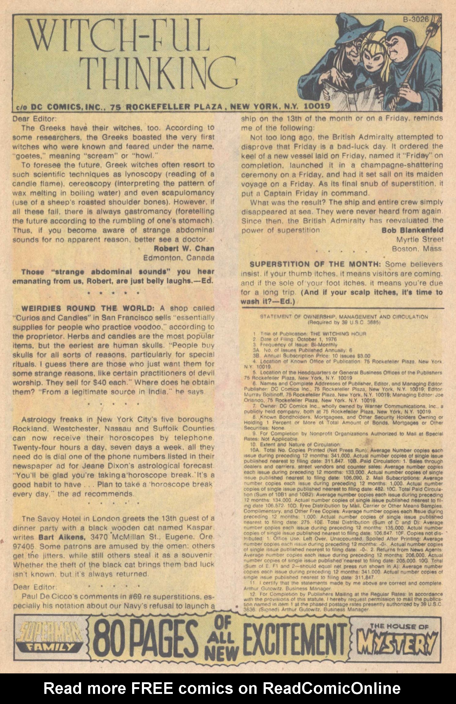 Read online The Witching Hour (1969) comic -  Issue #71 - 32