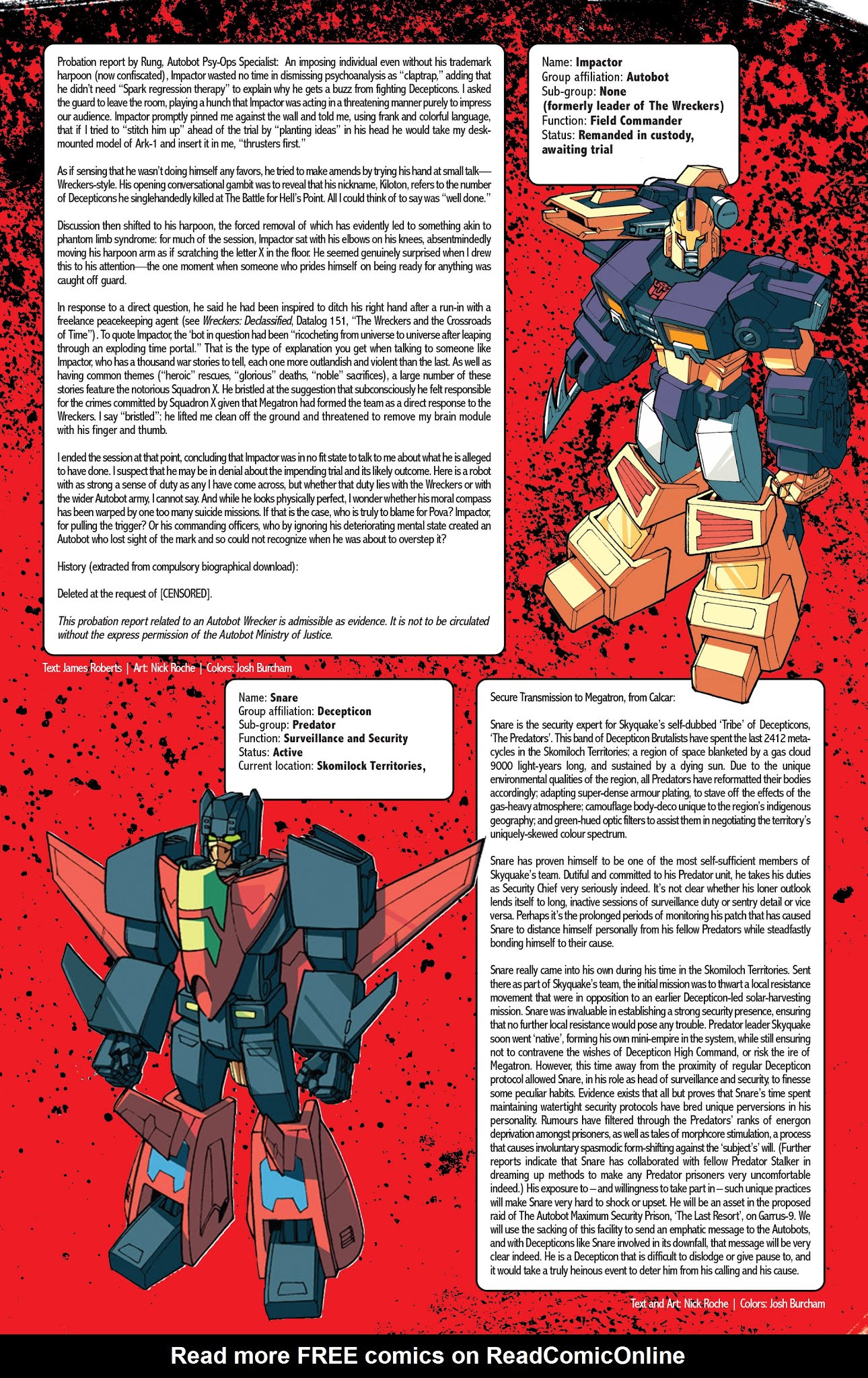 Read online Transformers: The Wreckers Saga comic -  Issue # TPB (Part 3) - 109