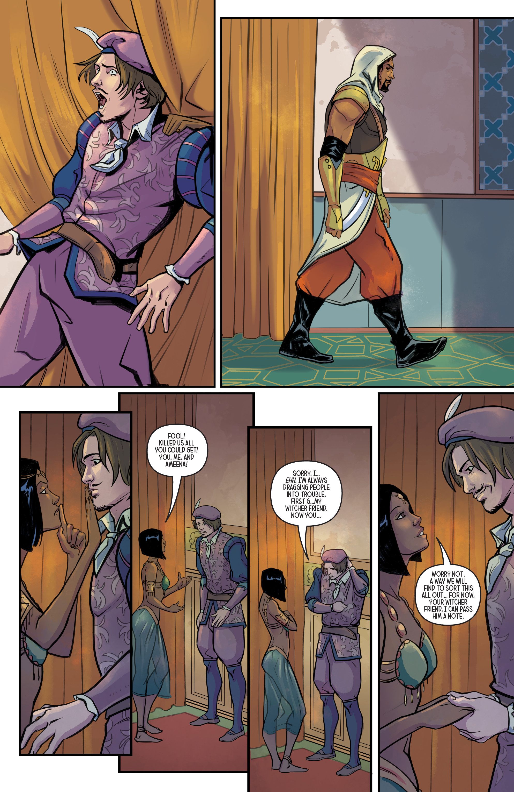 Read online The Witcher: Of Flesh and Flame comic -  Issue # _TPB - 46