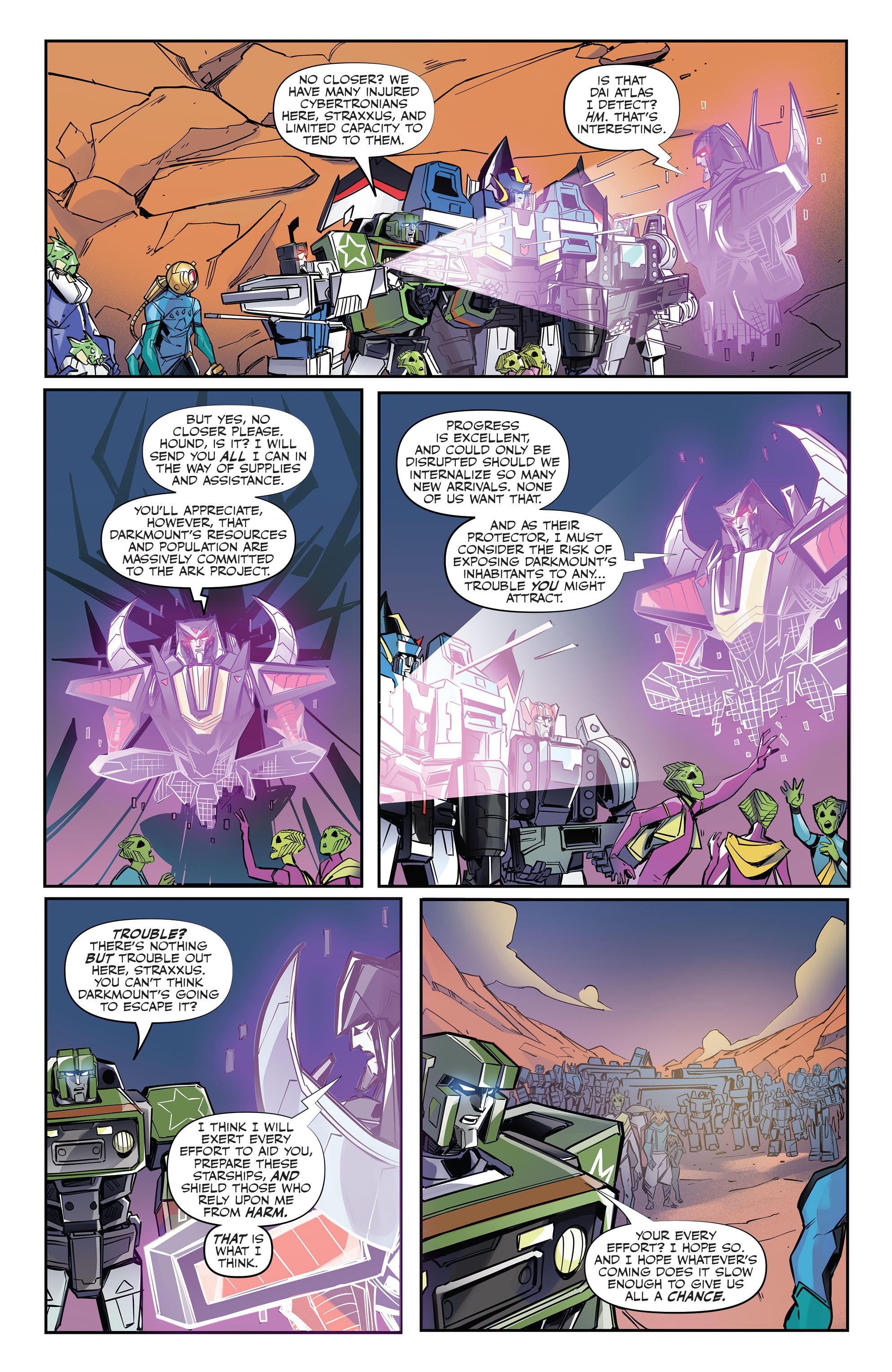 Read online Transformers: Escape comic -  Issue #3 - 22