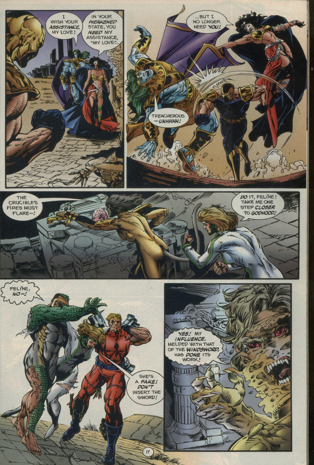 Read online Godwheel comic -  Issue #3 - 19