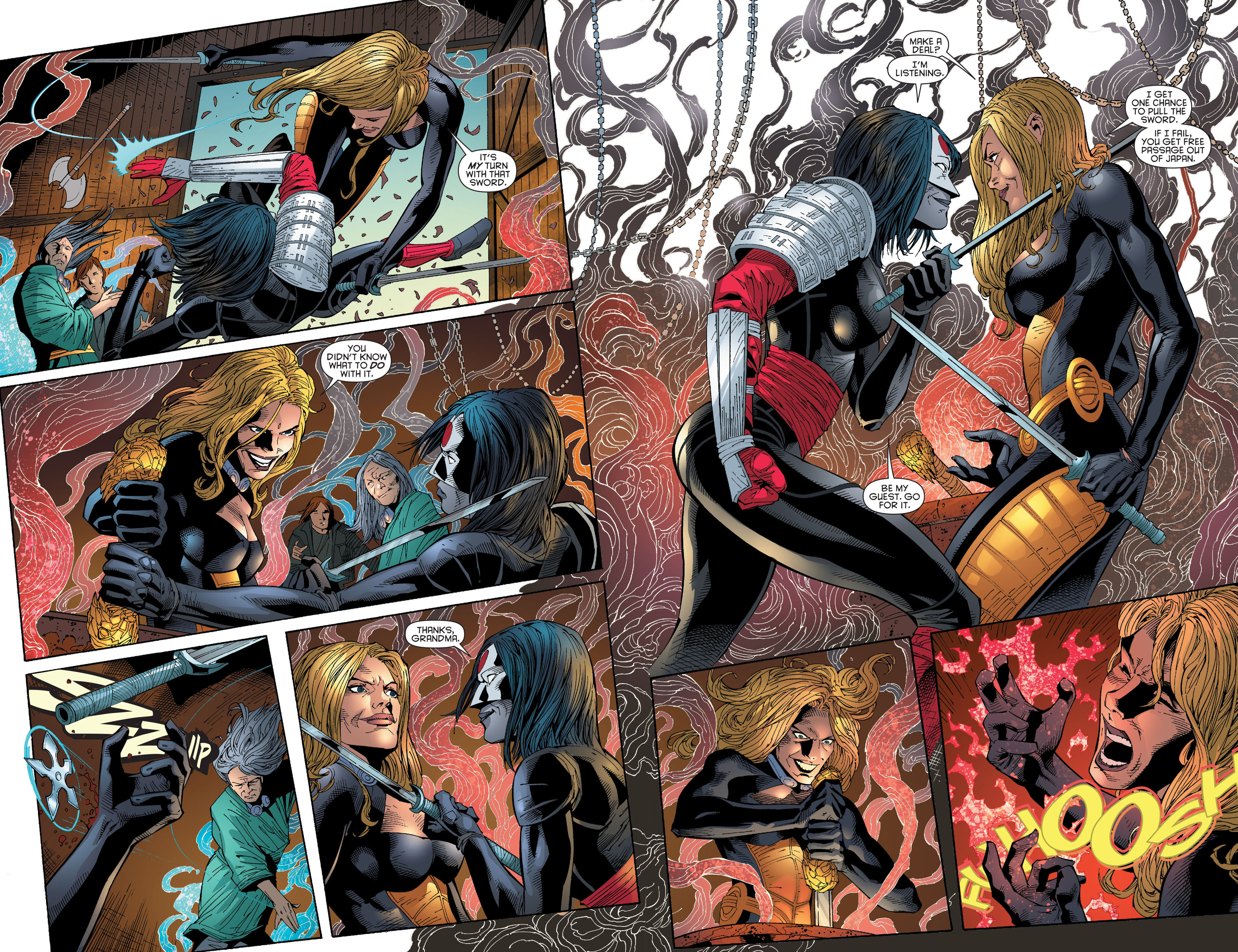 Read online Katana comic -  Issue #6 - 16
