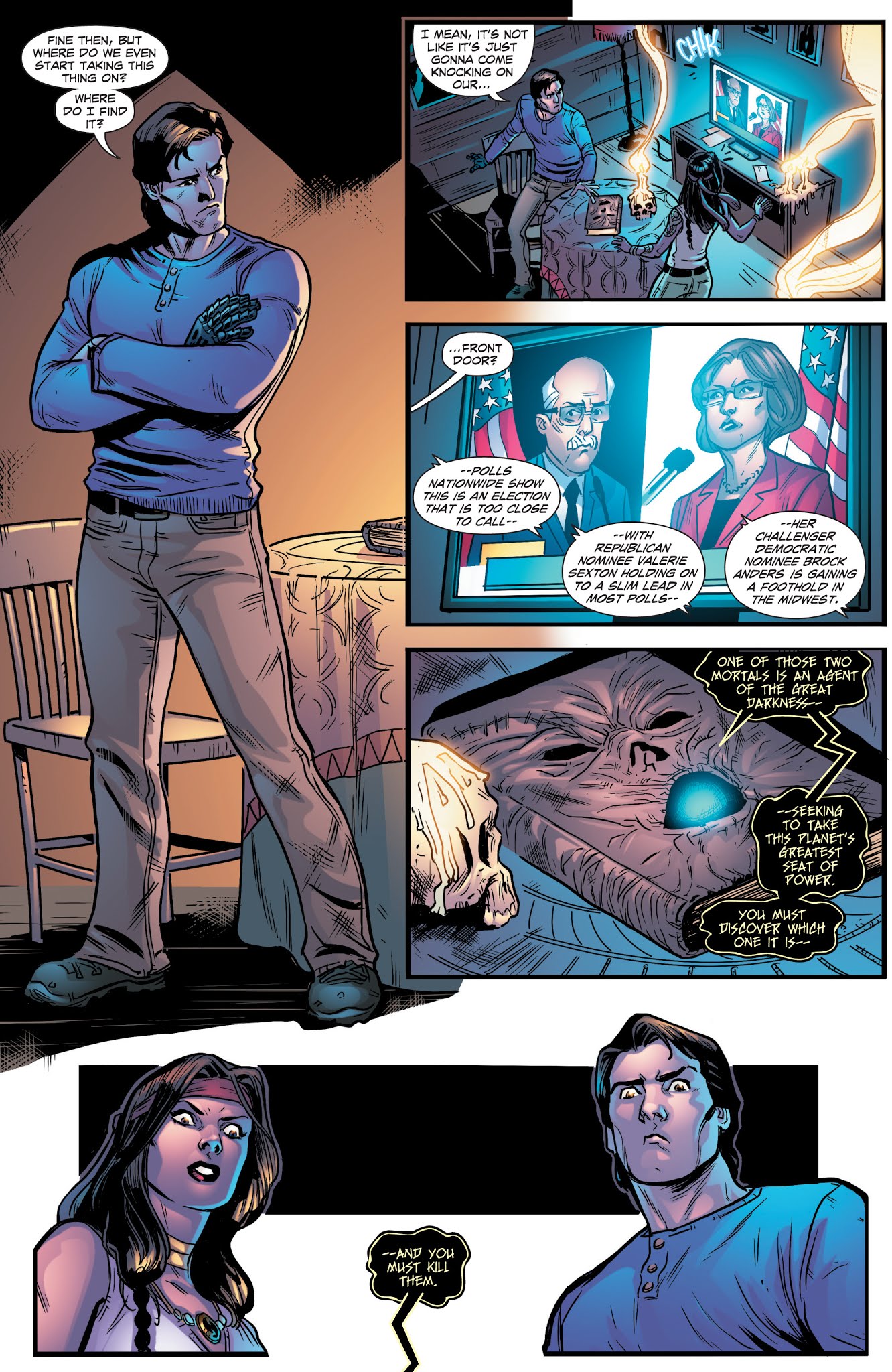 Read online Army of Darkness Election Special comic -  Issue # Full - 11