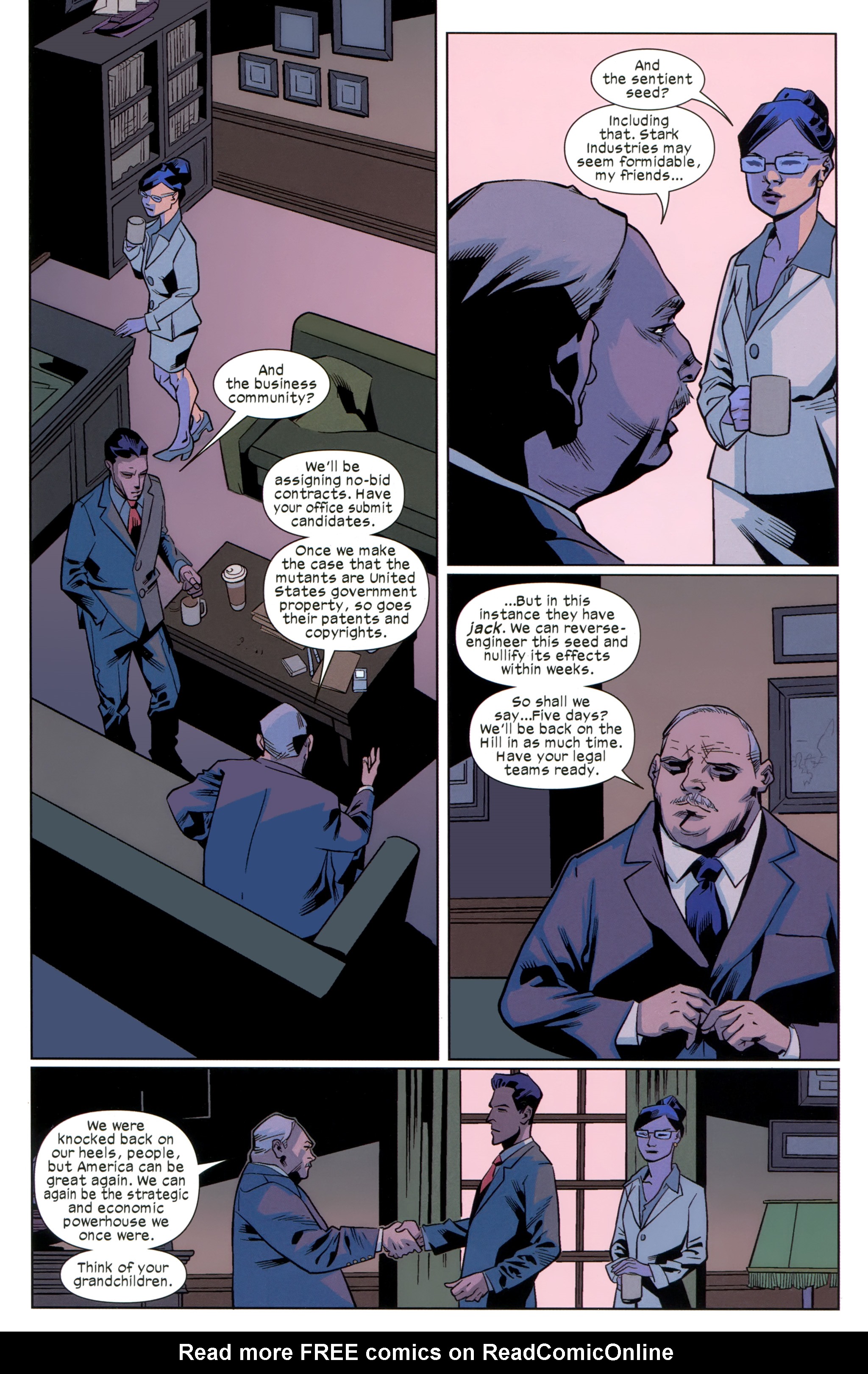 Read online Ultimate Comics X-Men comic -  Issue #24 - 20