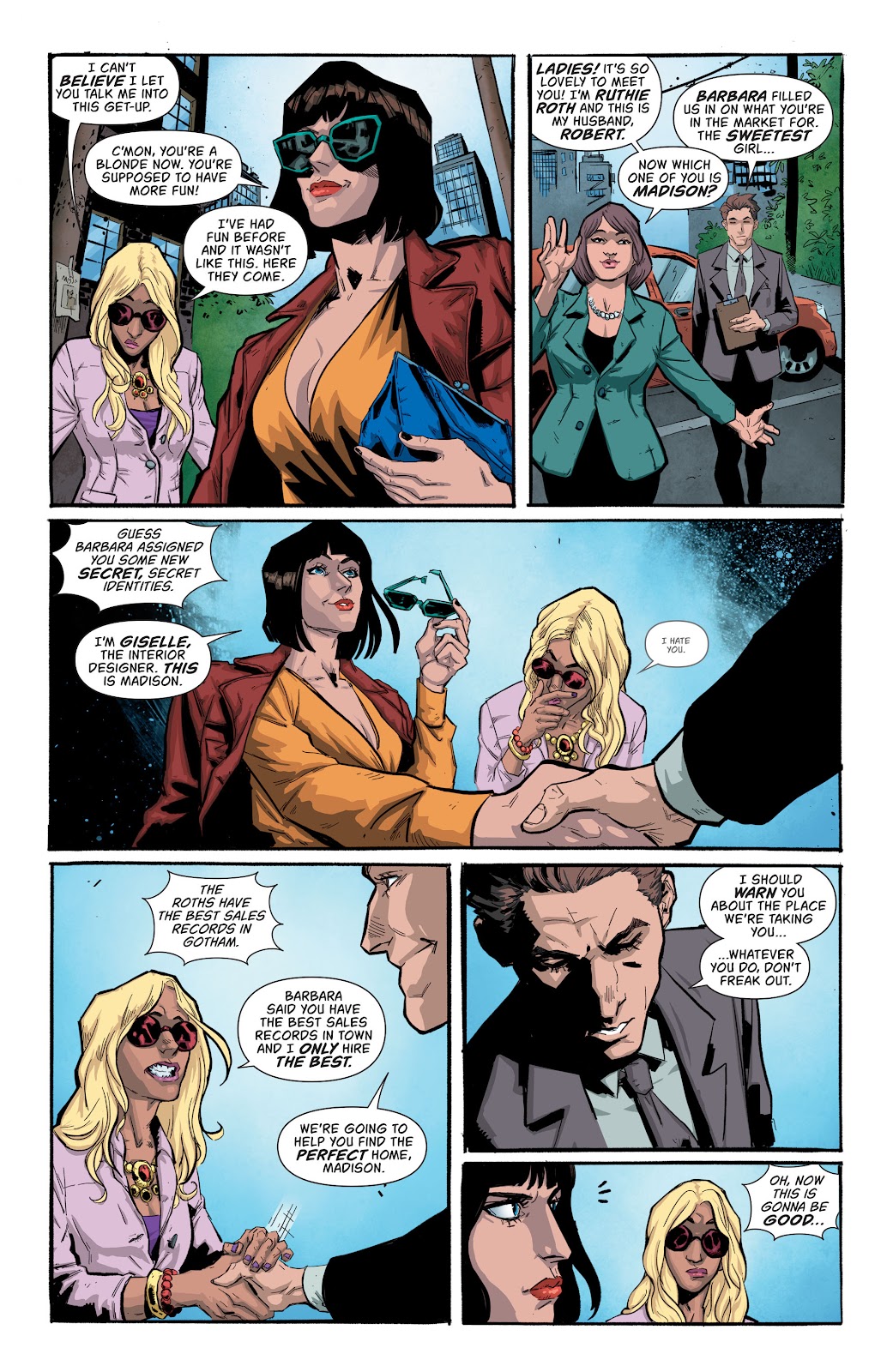 Batgirl and the Birds of Prey issue 7 - Page 12