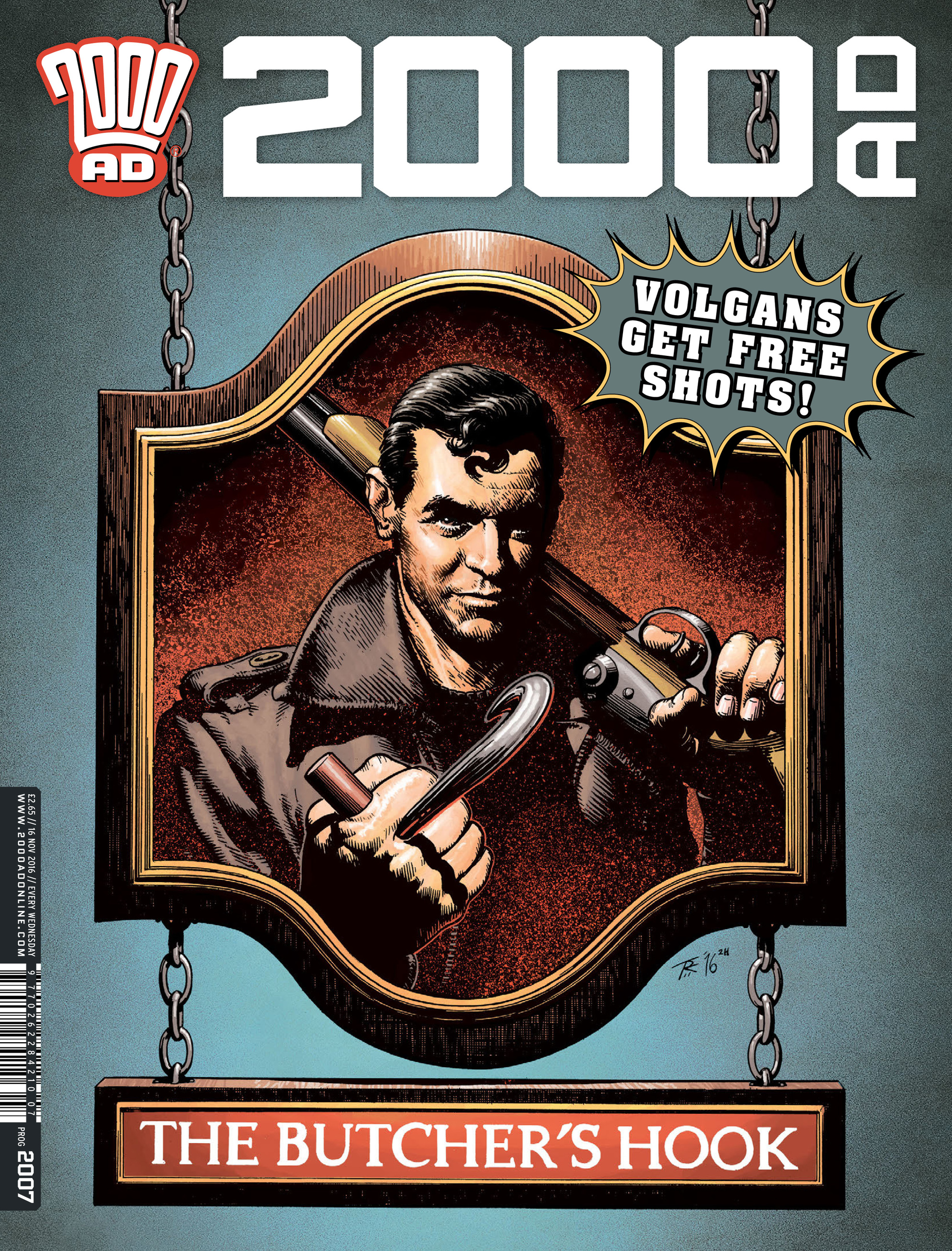 Read online 2000 AD comic -  Issue #2007 - 1