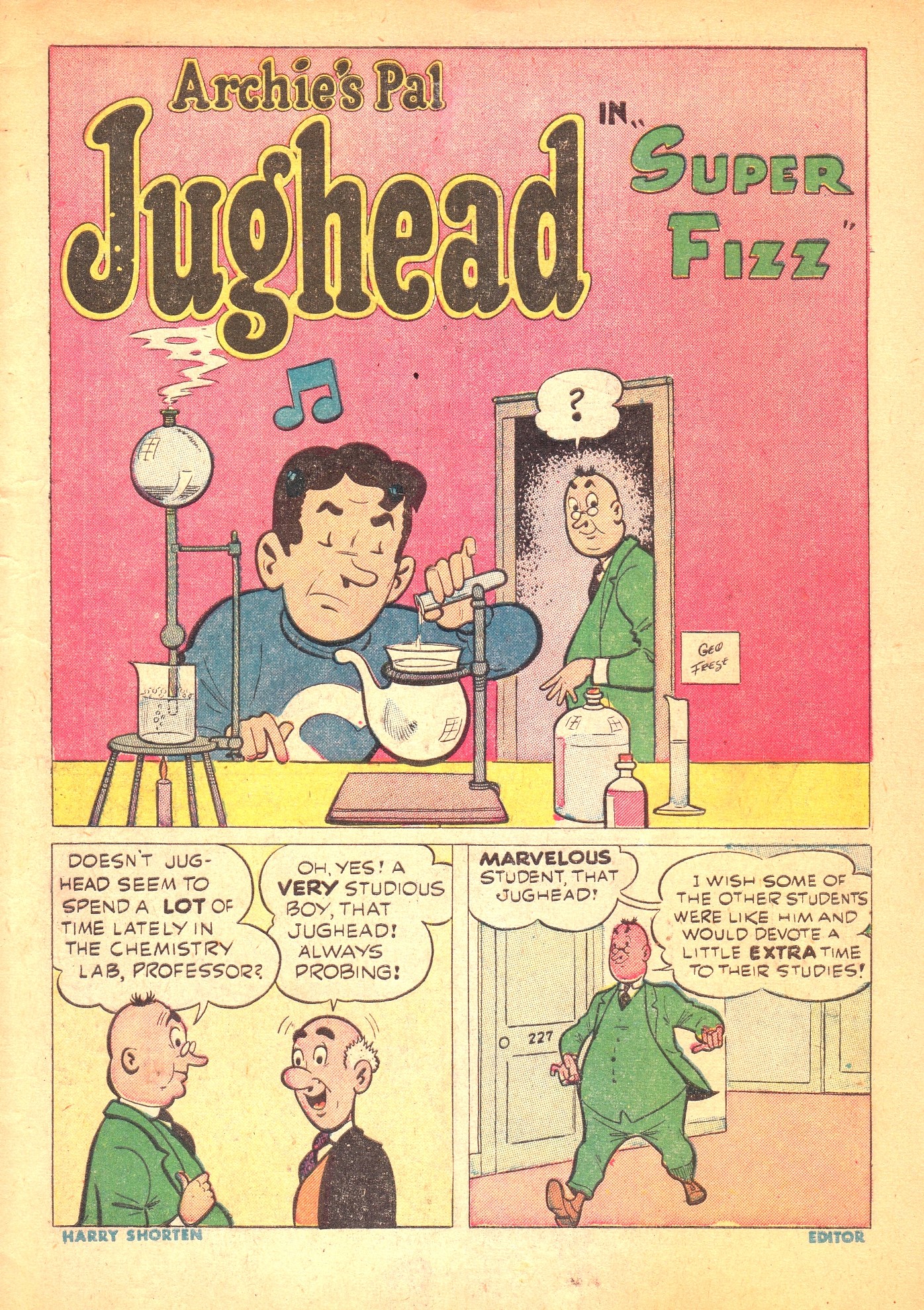 Read online Archie's Pal Jughead comic -  Issue #6 - 3