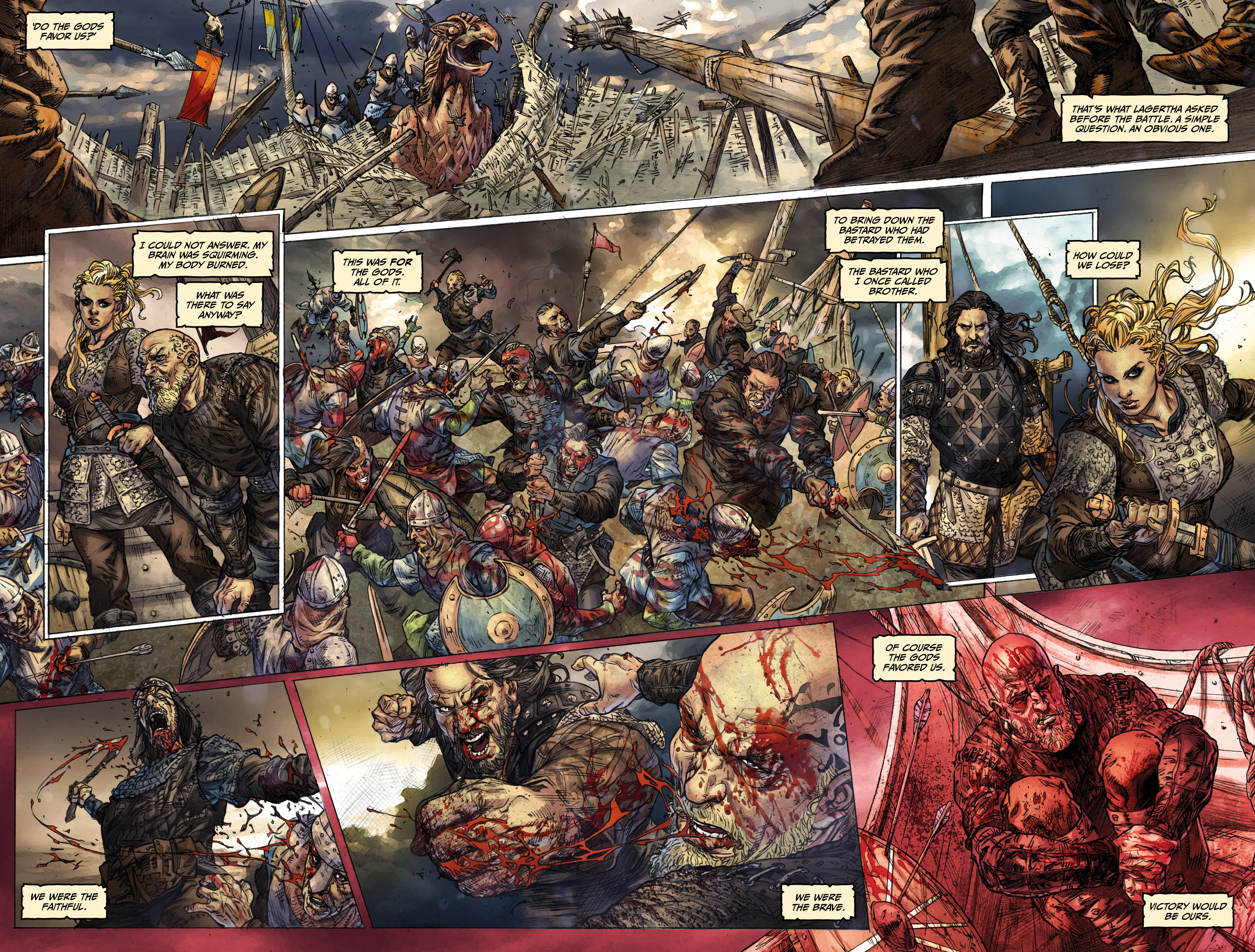 Read online Vikings: Uprising comic -  Issue #1 - 8